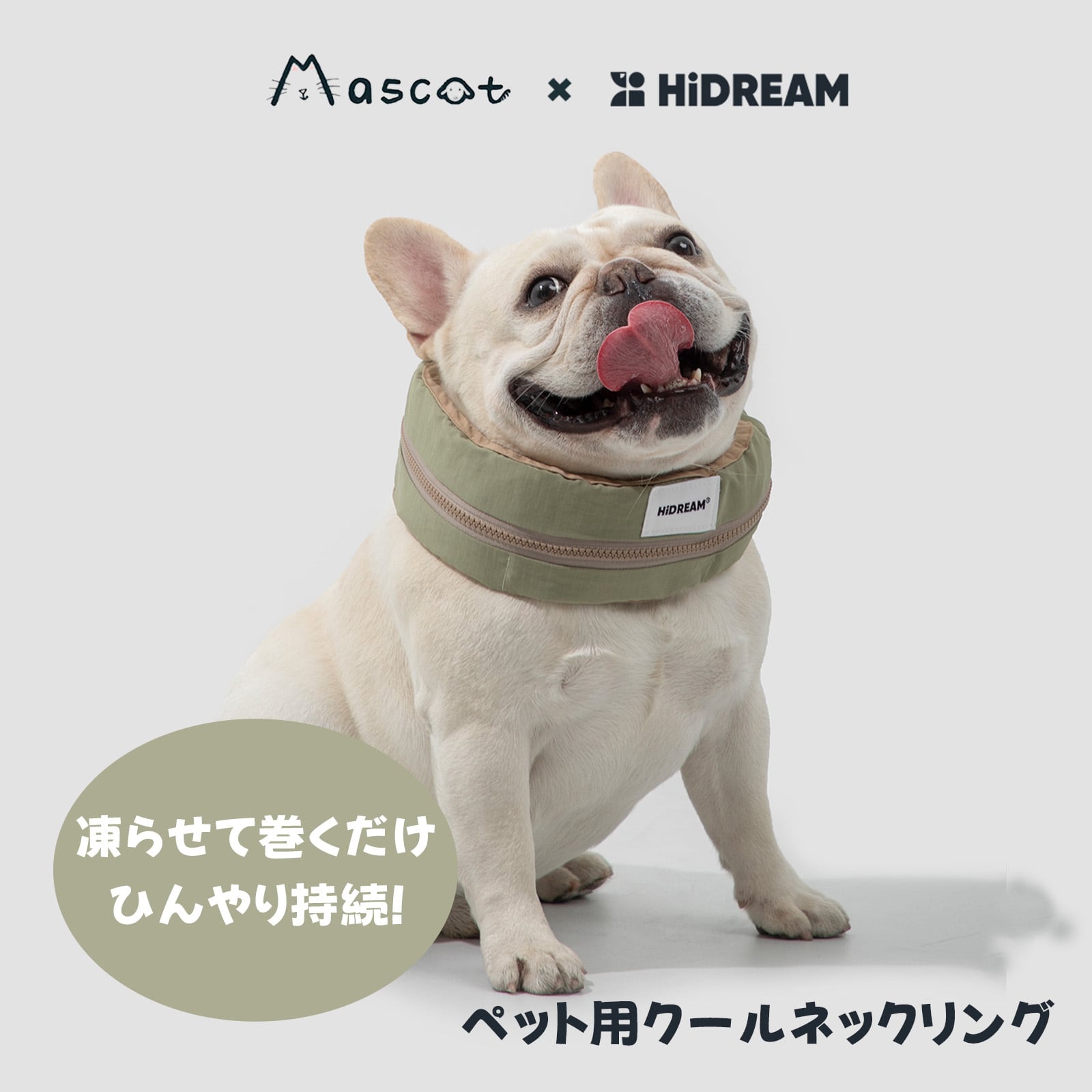 47.【ペット用クールネックリング】夏の暑さ対策に｜犬猫兼用