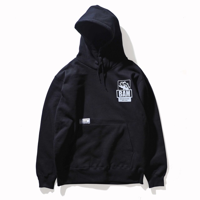 bassandme 15OZ HOODIE ”BAM” TYPE-MAX-WINTER