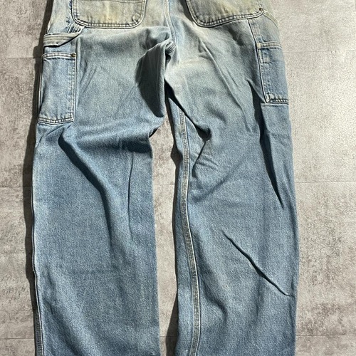 USA生地製 デニム ダブルニー Carhartt B73 DST 32×32 詳細写真15