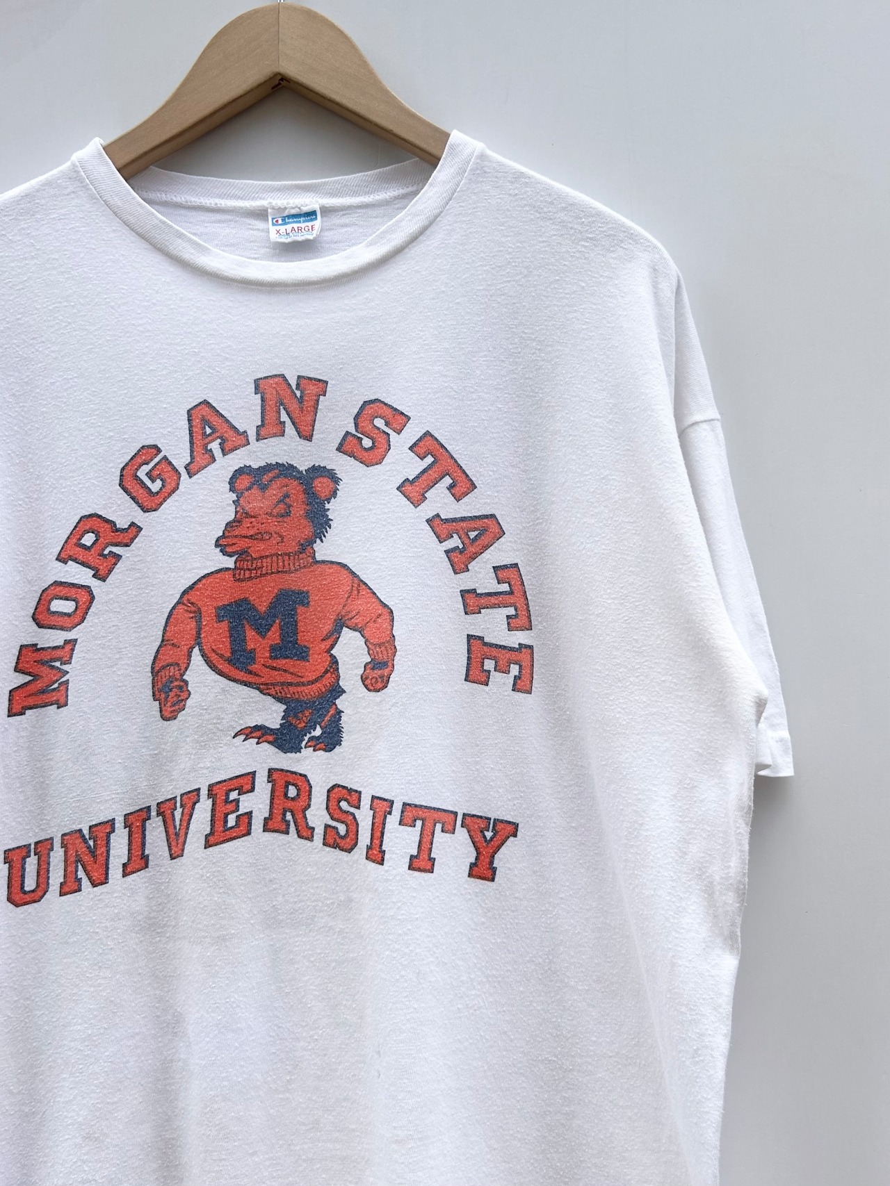 70s Champion "Water Print" Tee MADE IN USA Size XL