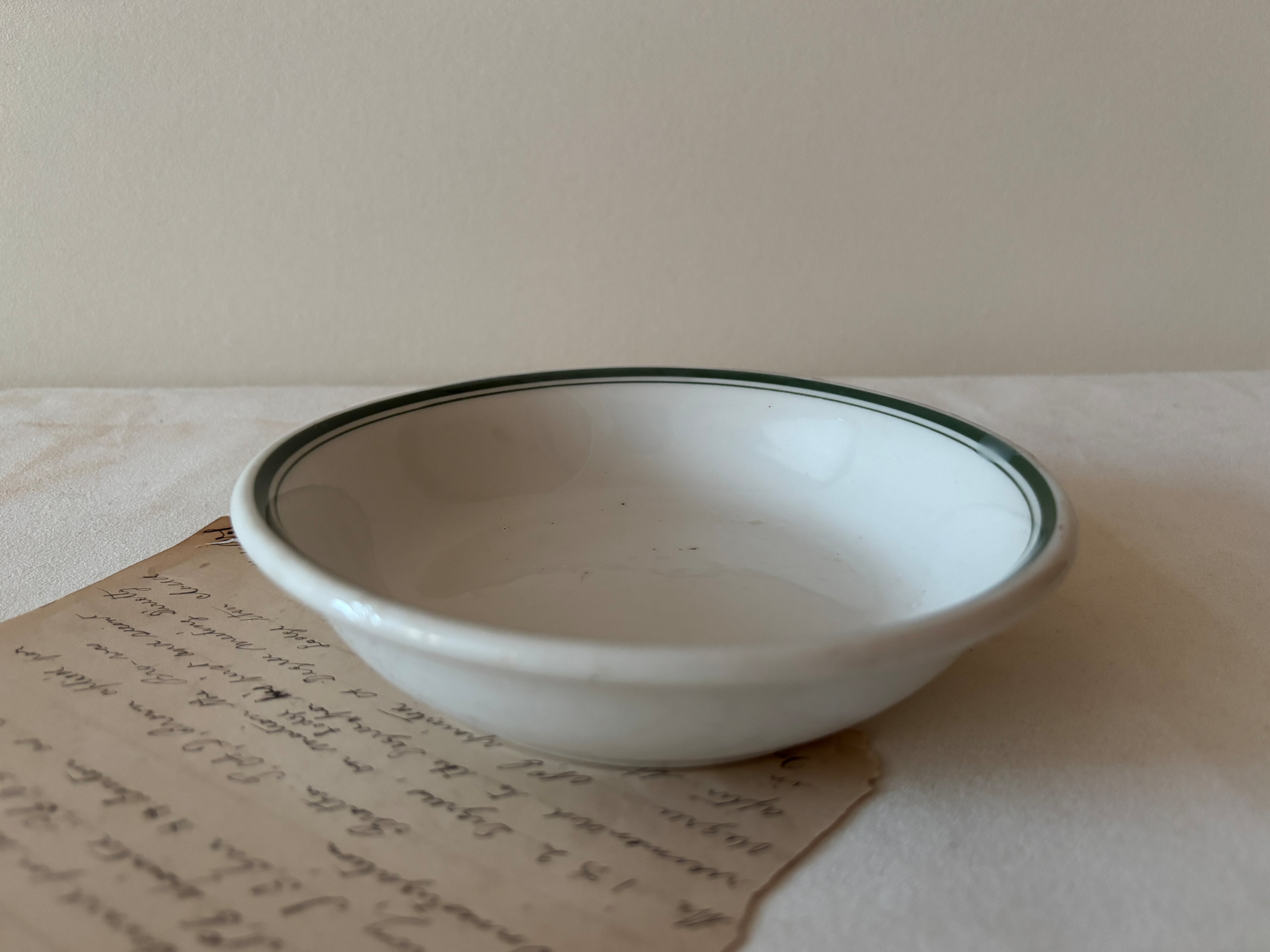 【1点のみ】フランスアンティーク A.HACHE & Co.(アッシュ・エ・セー)美しいデザートボウル