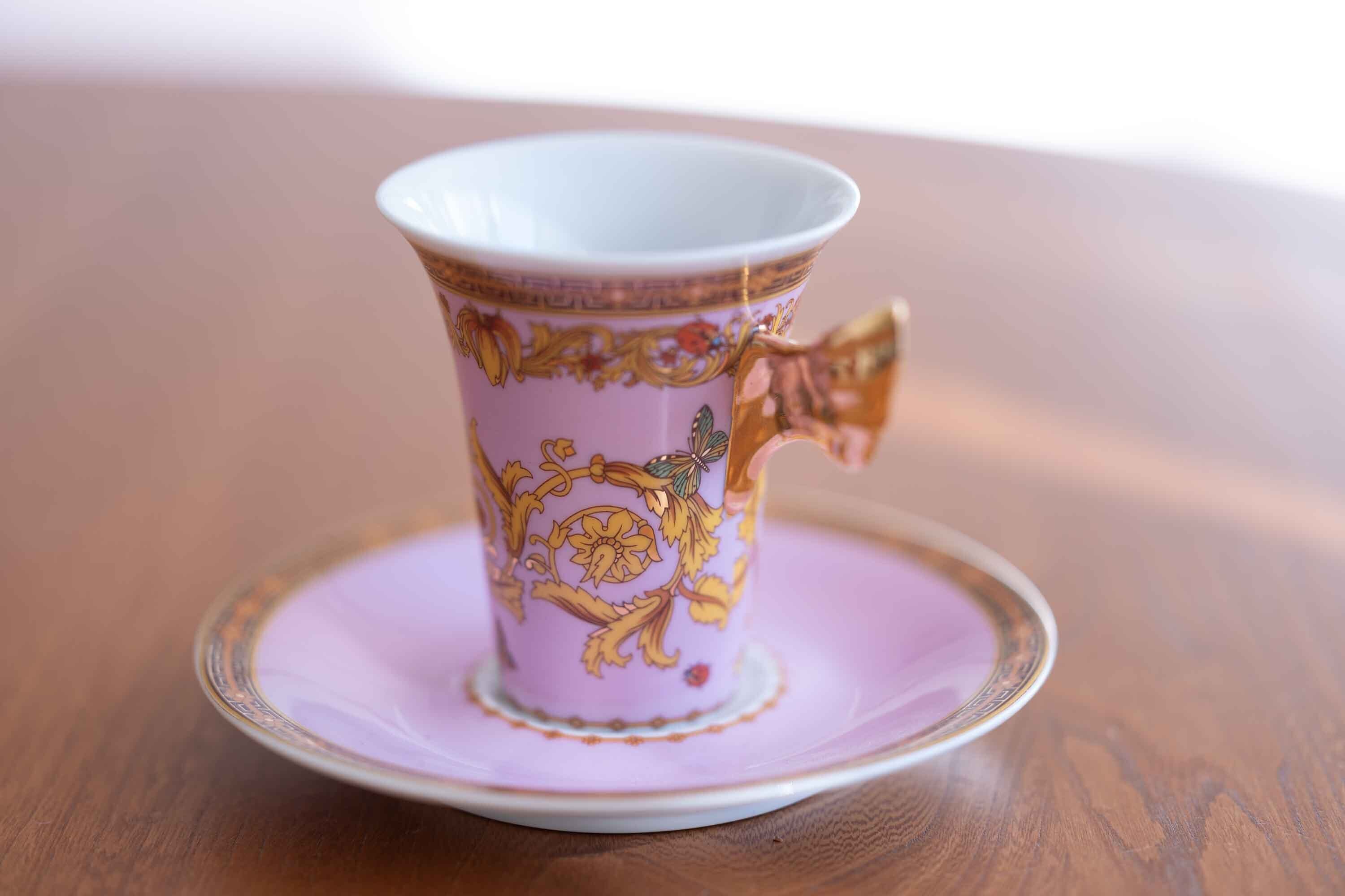 Rosenthal×VERSACE(ローゼンタール×ヴェルサーチ) ル ジャルダン Le Jardin de Versace ベルサーチ カップ&ソーサー