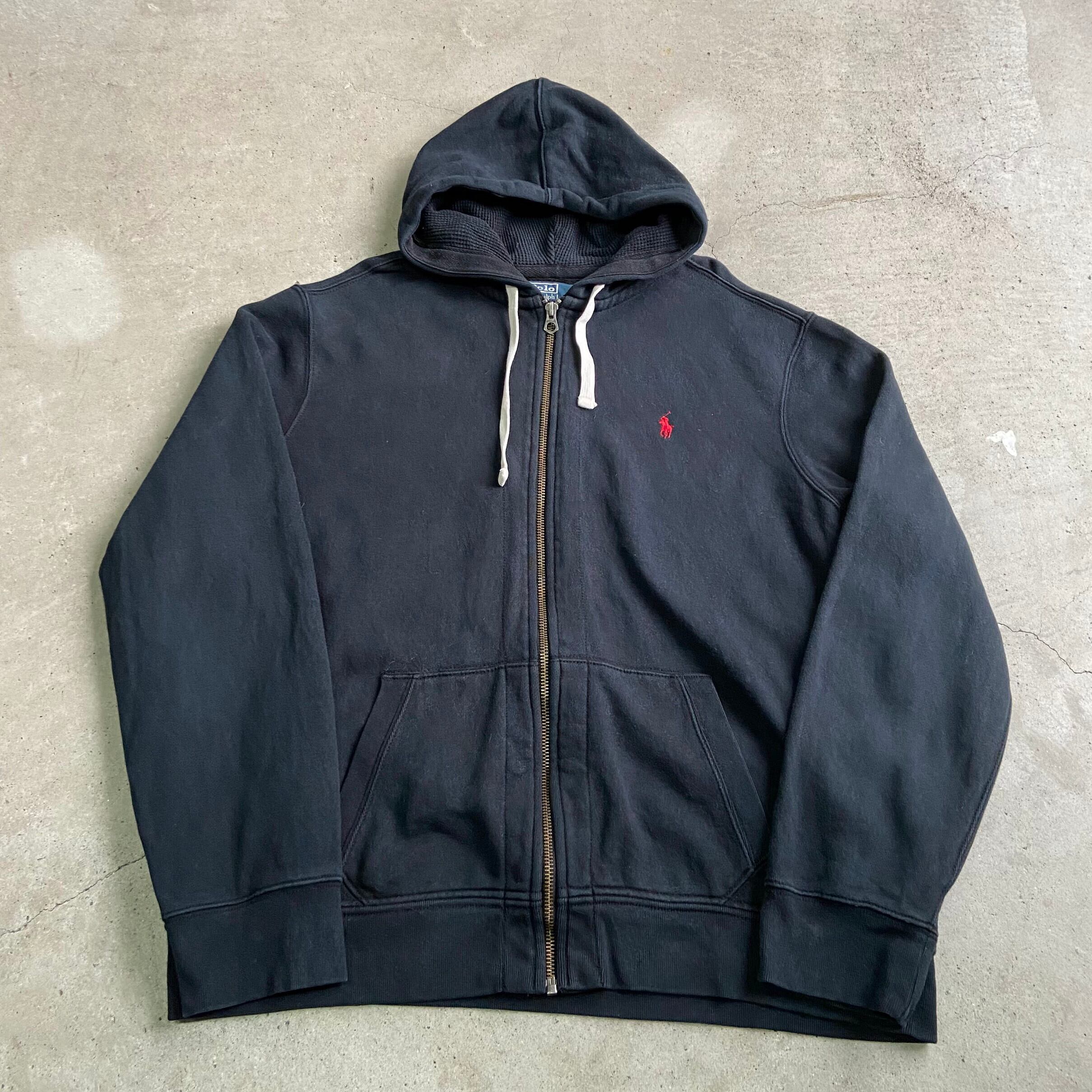 ラルフローレン POLO フルジップパーカー 黒 Lサイズ ラルフローレン 