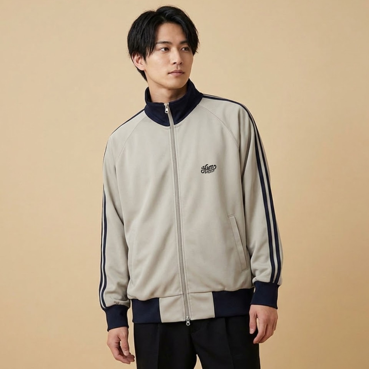 THE STACK TRACK JKT/GY
