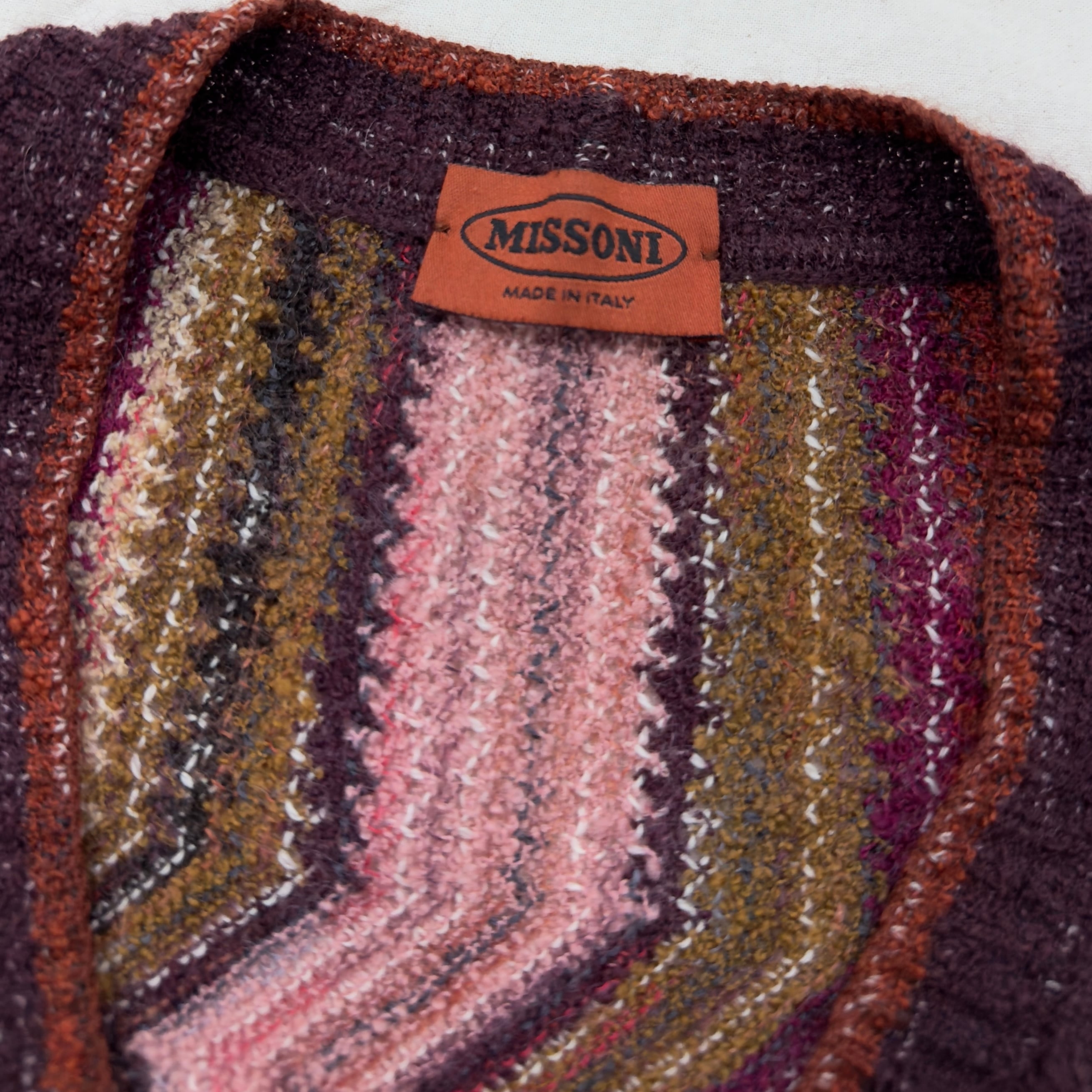 MISSONI】KNIT VEST ニットベスト ミッソーニ | no pain no gain(ノー