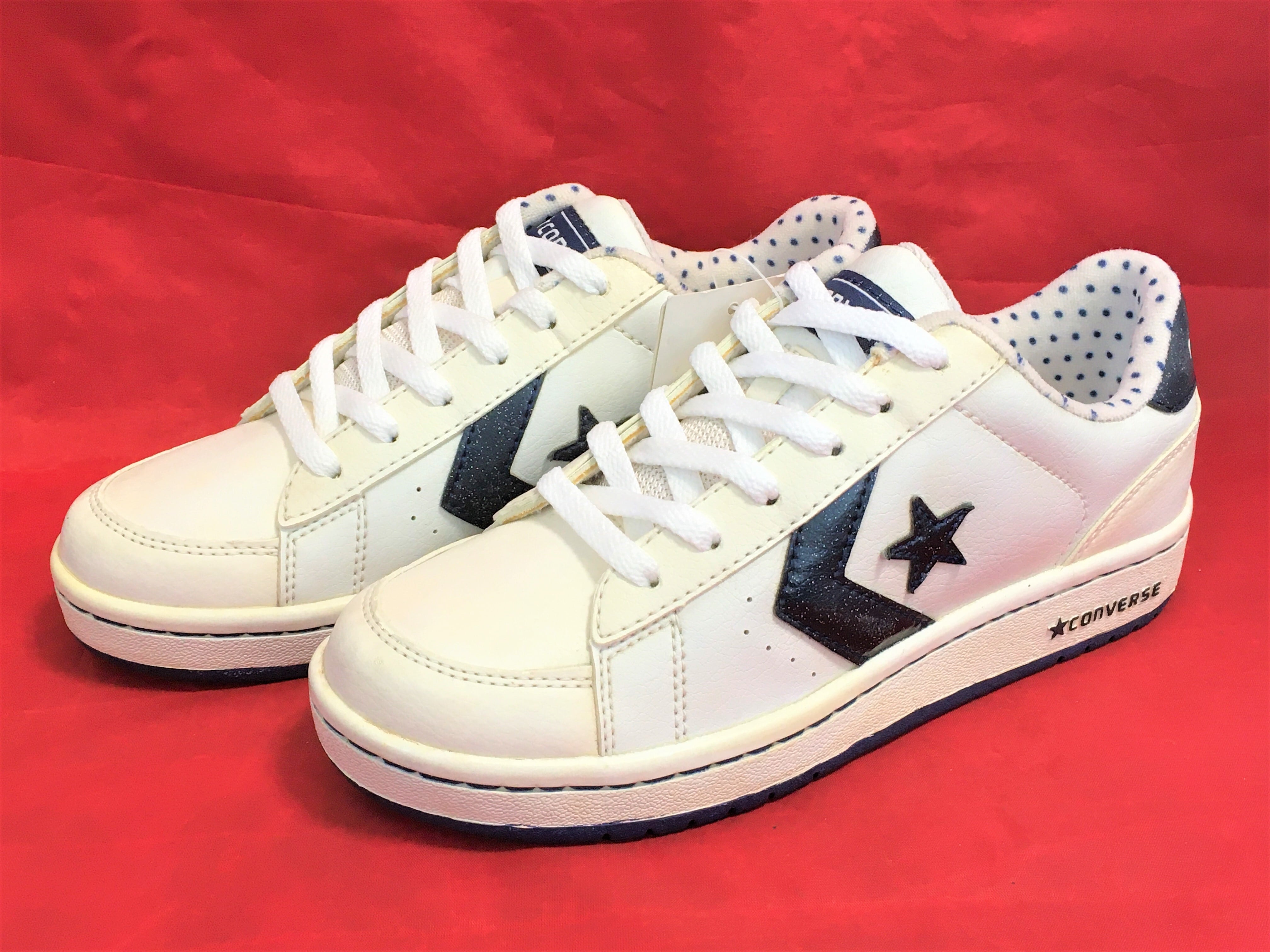 CONVERSE（コンバース）UT STAR LA 白/ネイビー 6 24cm ラメ 2004 | freestars