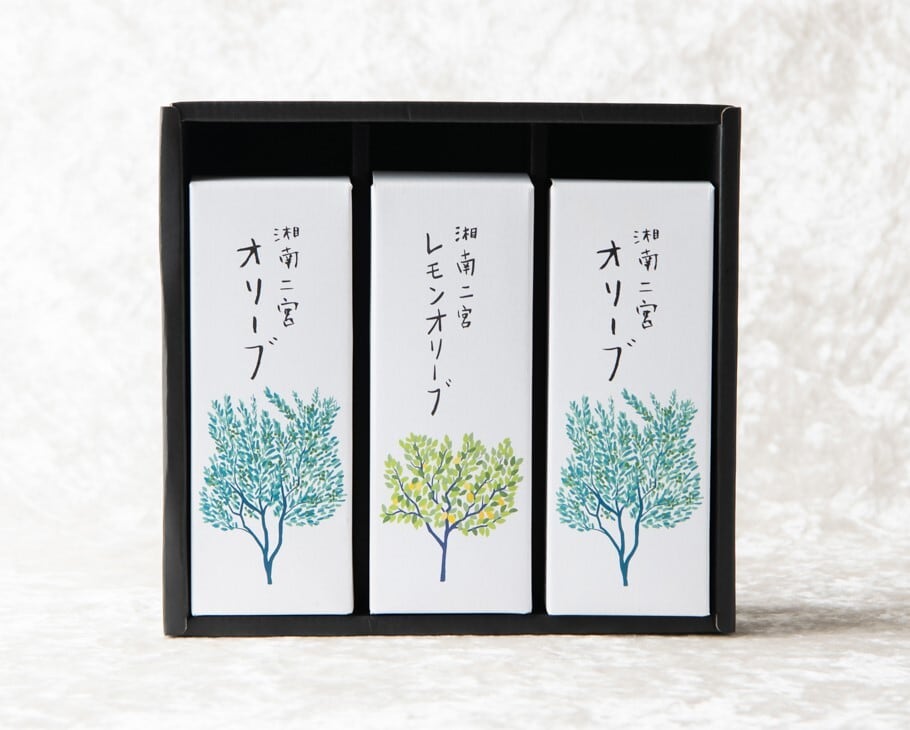 2本セット(オリーブ&レモンティーツリー) 湘南二宮オリーブ