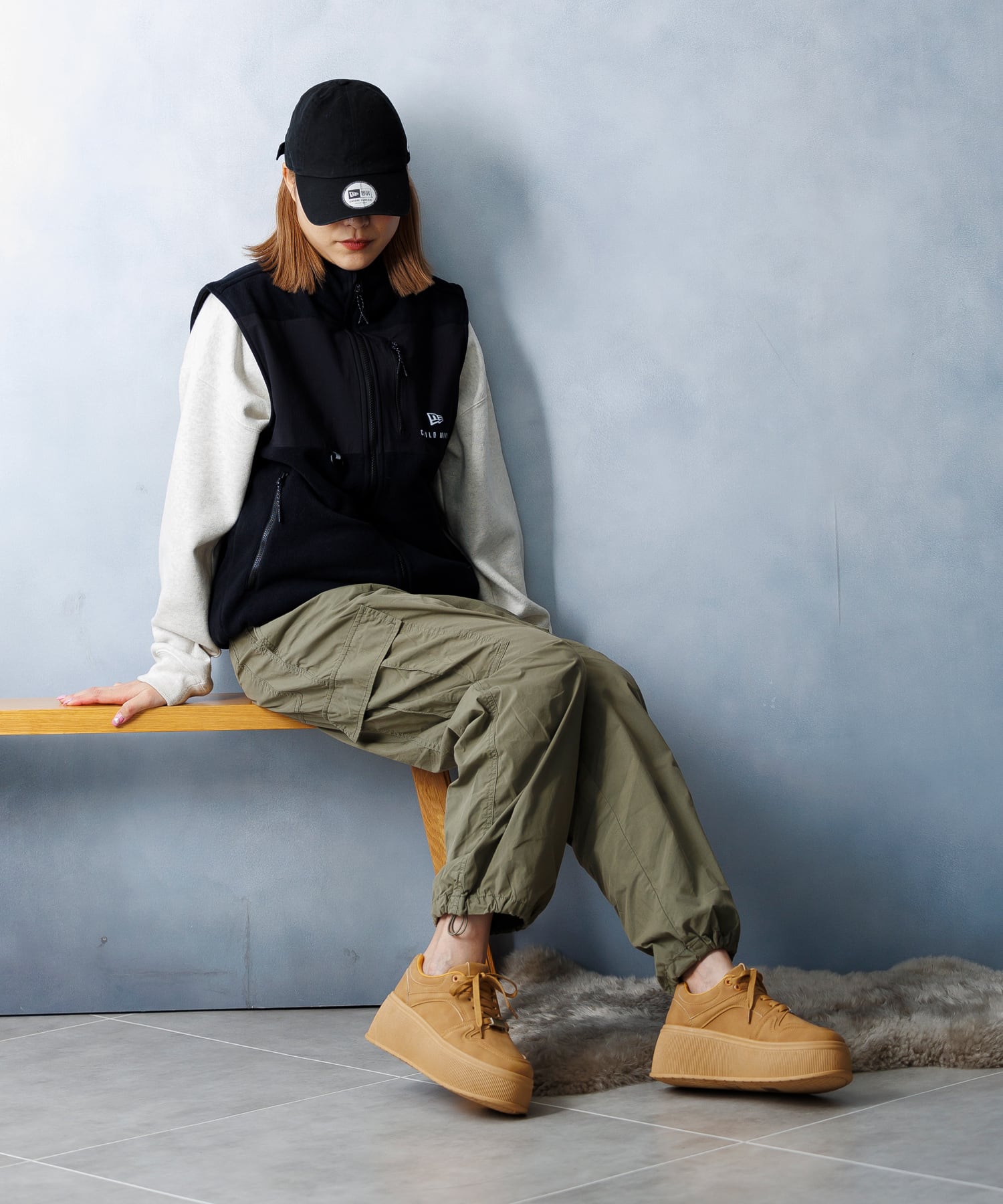 Camper 厚底レースアップ　38 EVOL/イーボル】【XS-LLサイズ展開】軽量厚底レースアップスニーカー