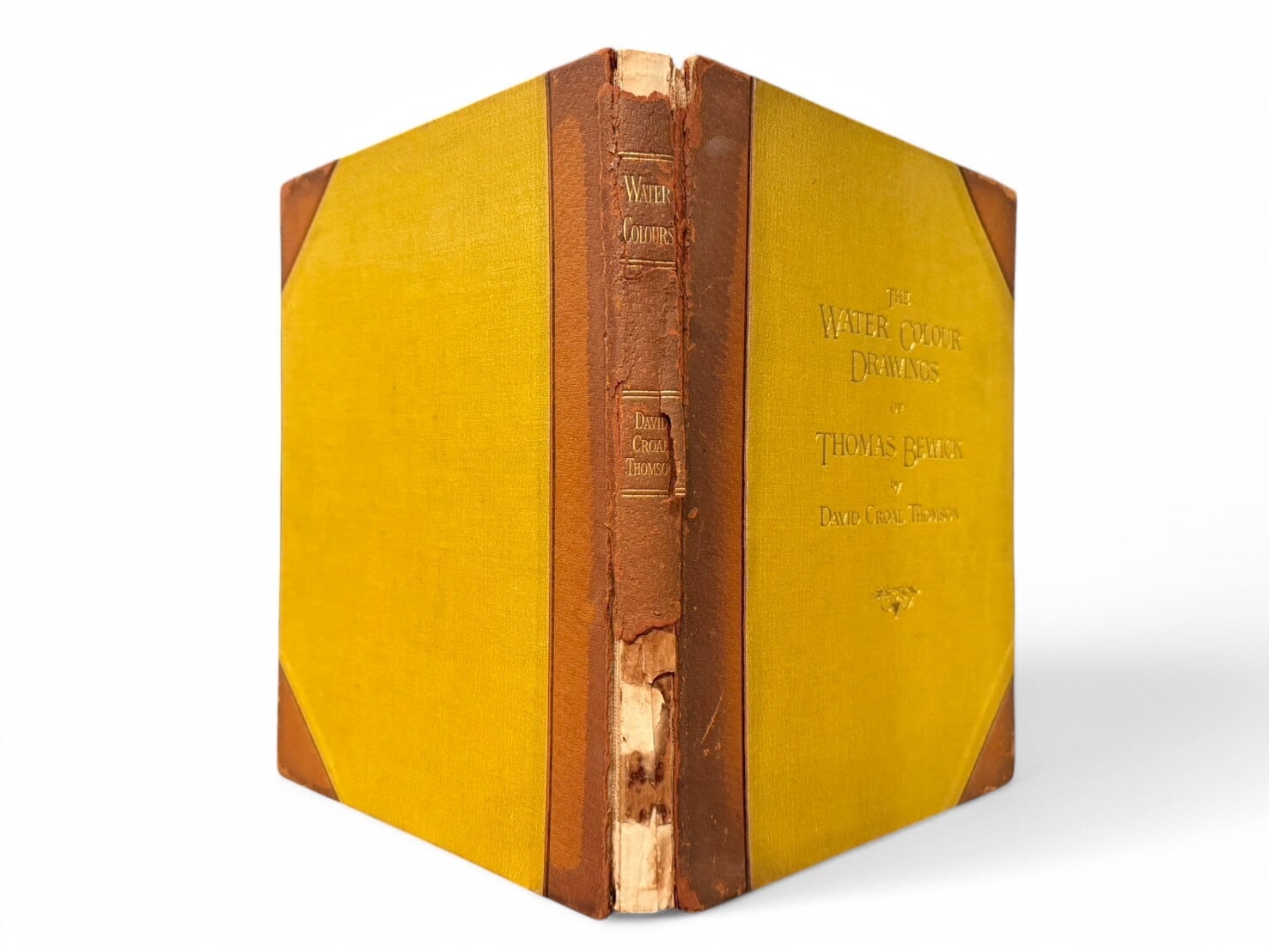 【SA143】【FIRST EDITION】【LIMITED EDITION】The Water-Colour Drawings of Thomas Bewick(1930) /David Croal Thomson