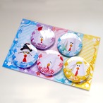 三男アイの丸型缶バッジ（4.4cm）