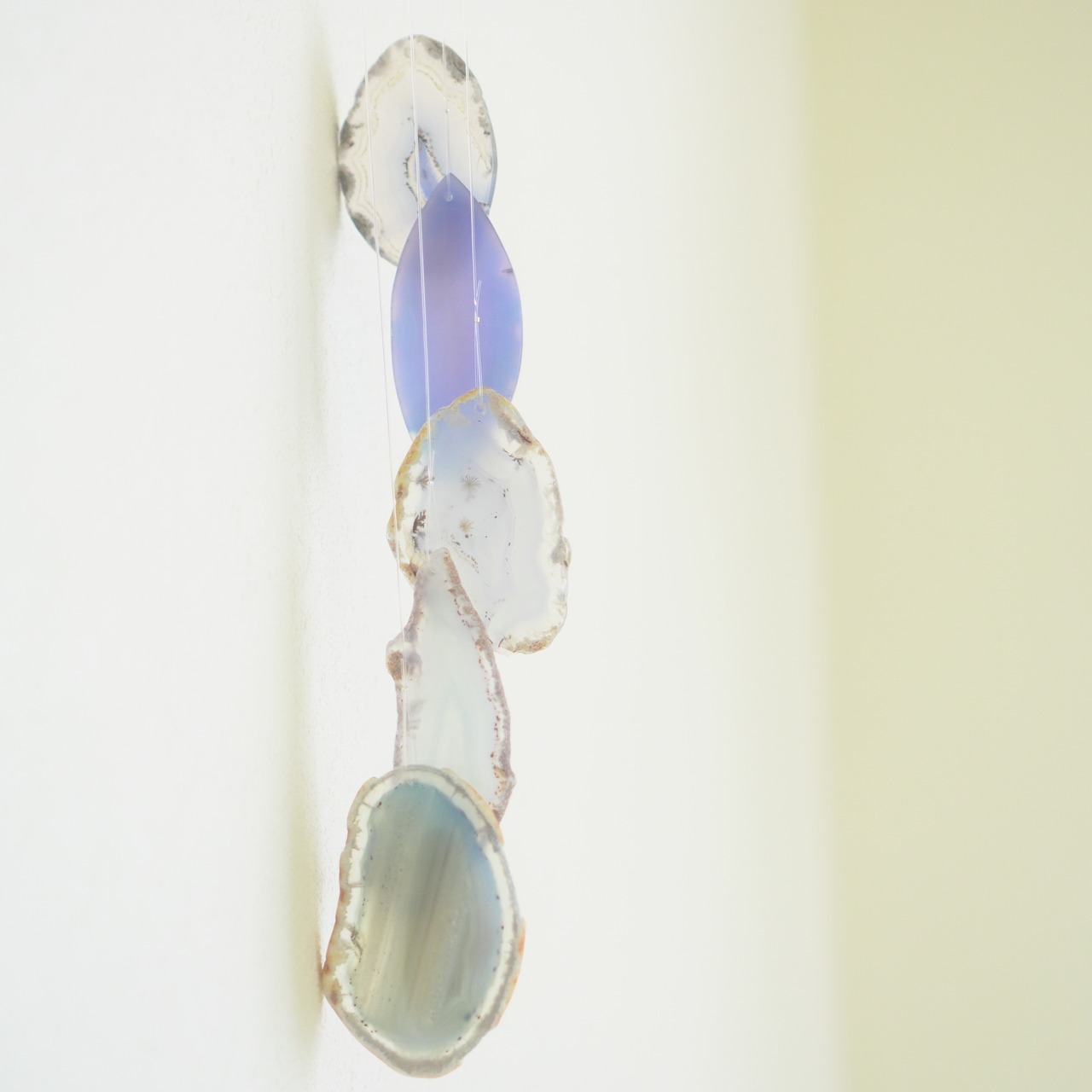 Blue Garden 02 - アゲートヒーリングチャイム / Agate Sun Catcher Wind Chime 550