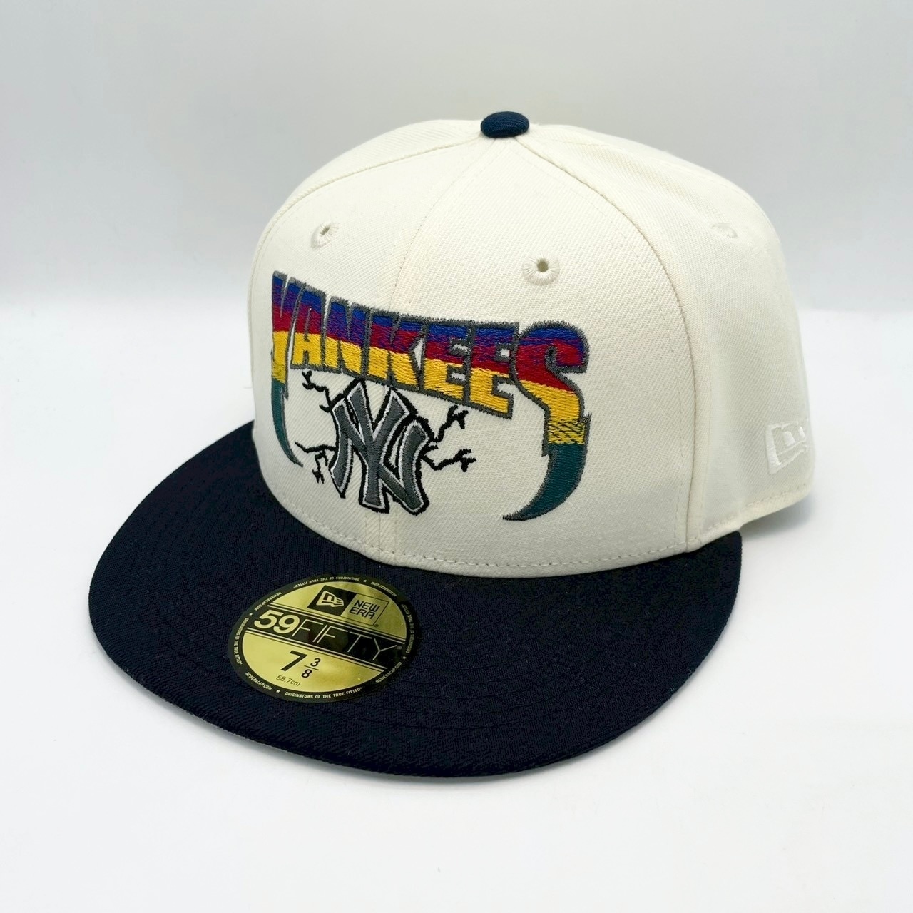 NEW ERA New York Yankees 27x Worl d Series Chrome/Navy ネイビー 78/3 71/2