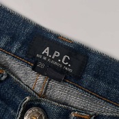 A.P.C. アーペーセー セルビッチ 赤耳 ボタンフライ デニムパンツ ジーンズ 28/インディゴ メンズ