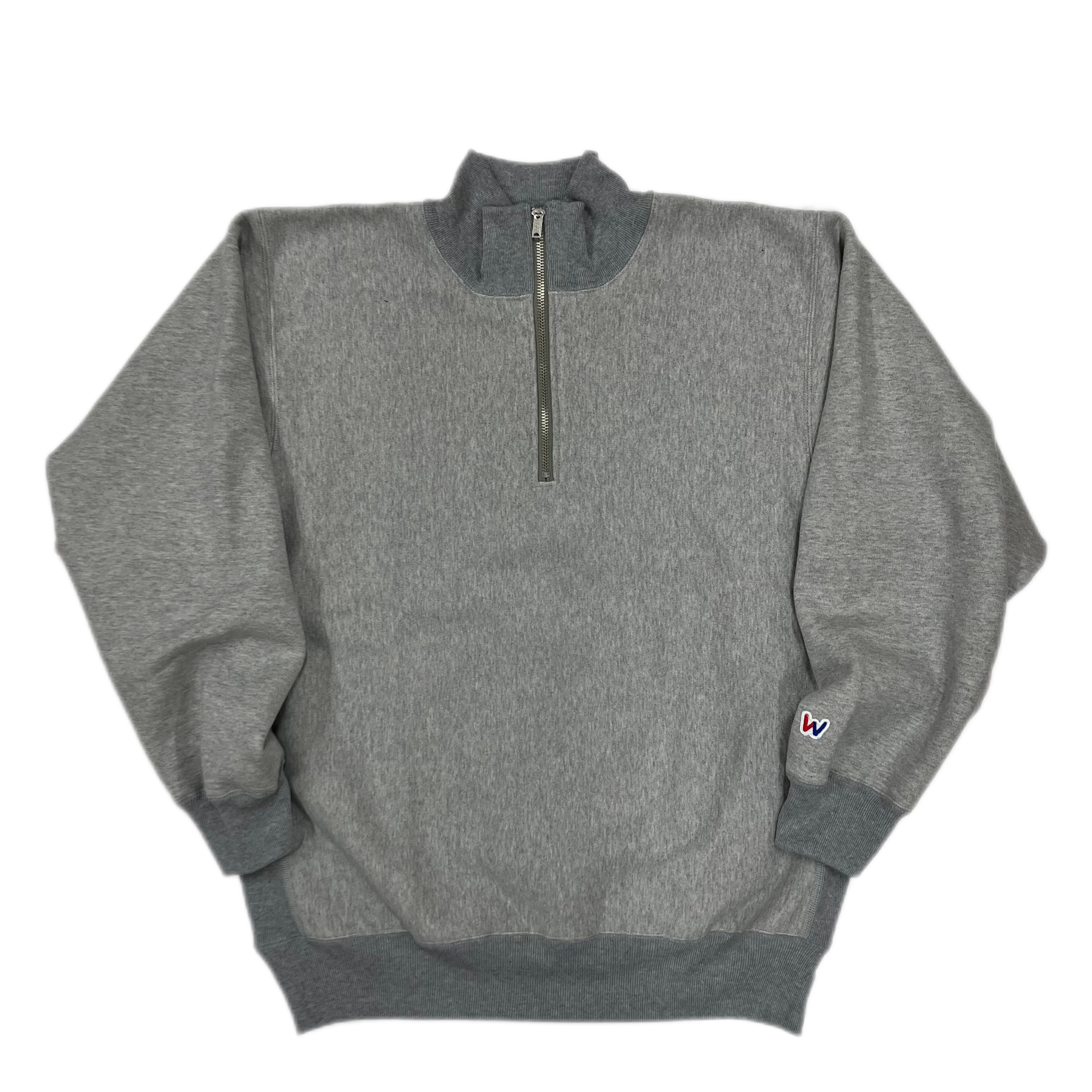 WORKERS Half Zip Sweat COL:Grey | TRAVELLER`S BASE WEB SHOP