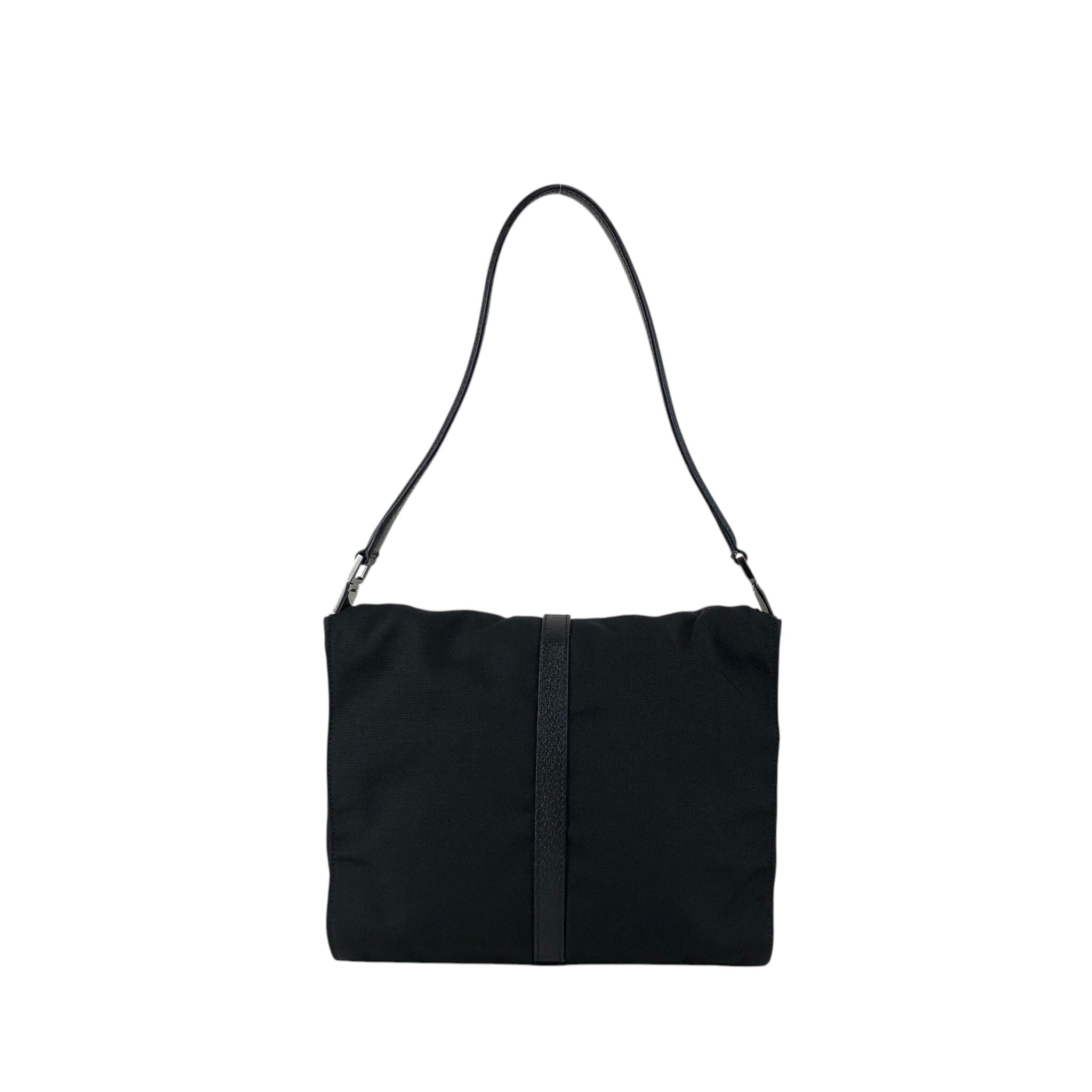 GUCCI グッチ ワンショルダーバッグ 黒 GUCCI グッチ ショルダーバッグ ブラック ジャッキー ナイロン×レザー