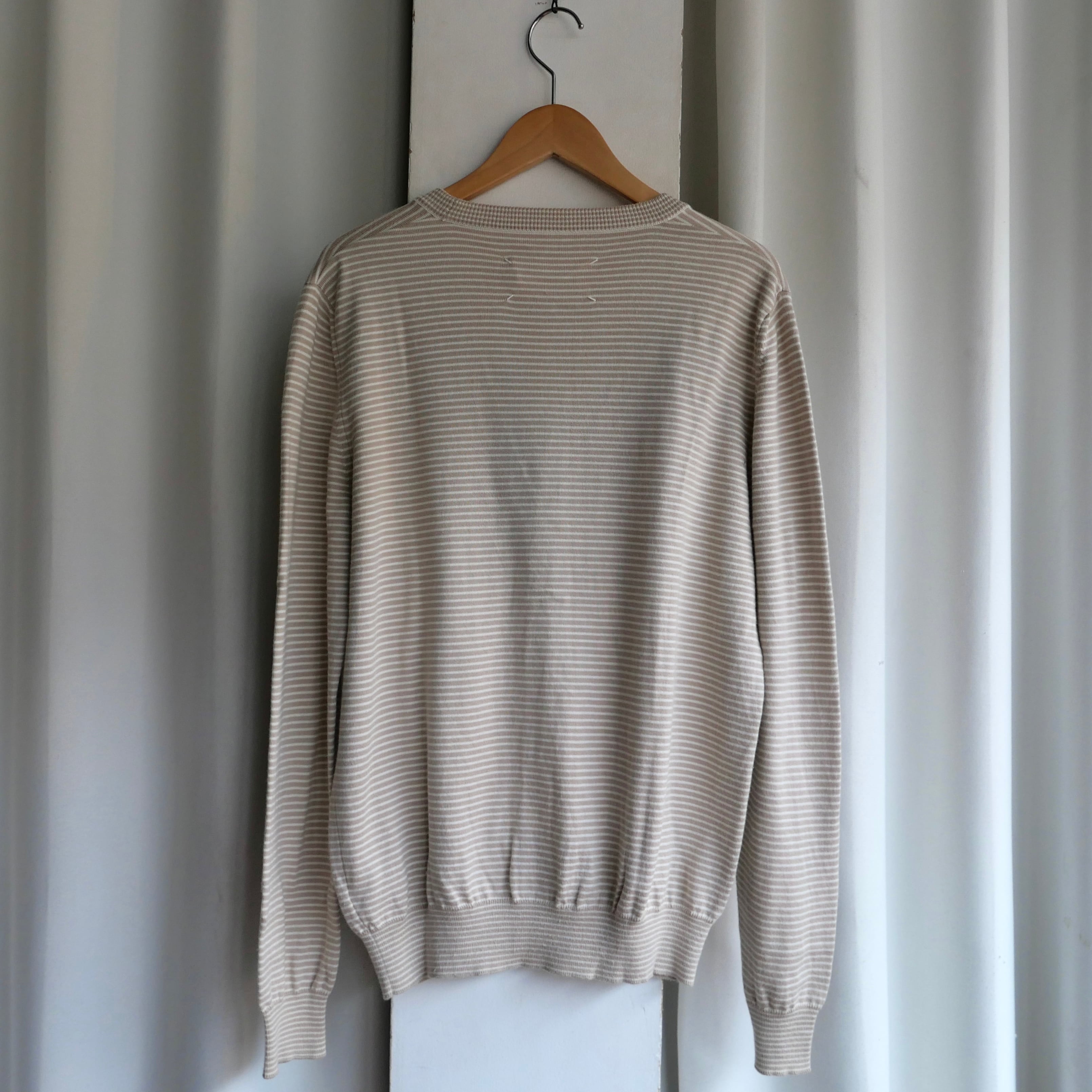 Maison Martin Margiela 13SS BORDER COTTON CARDIGAN | safarionline