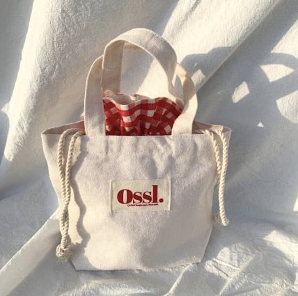 ★Ossl★送料込み★韓国★大人気★Ossl Handmade Mini Tote Bag 韓国雑貨】ミニトートバッグ | U-Style