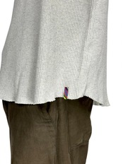 【is-ness】Thermal Henley Long-sleeve Shirt