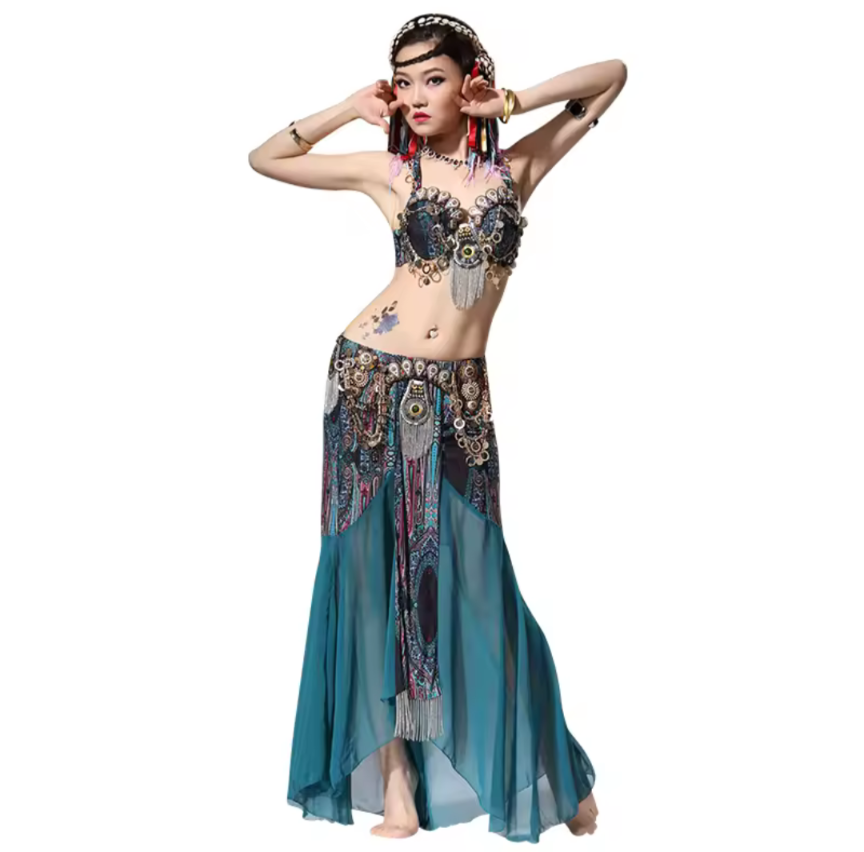 ベリーダンス衣装 ブラ スカート トライバル トライバルフュージョン
