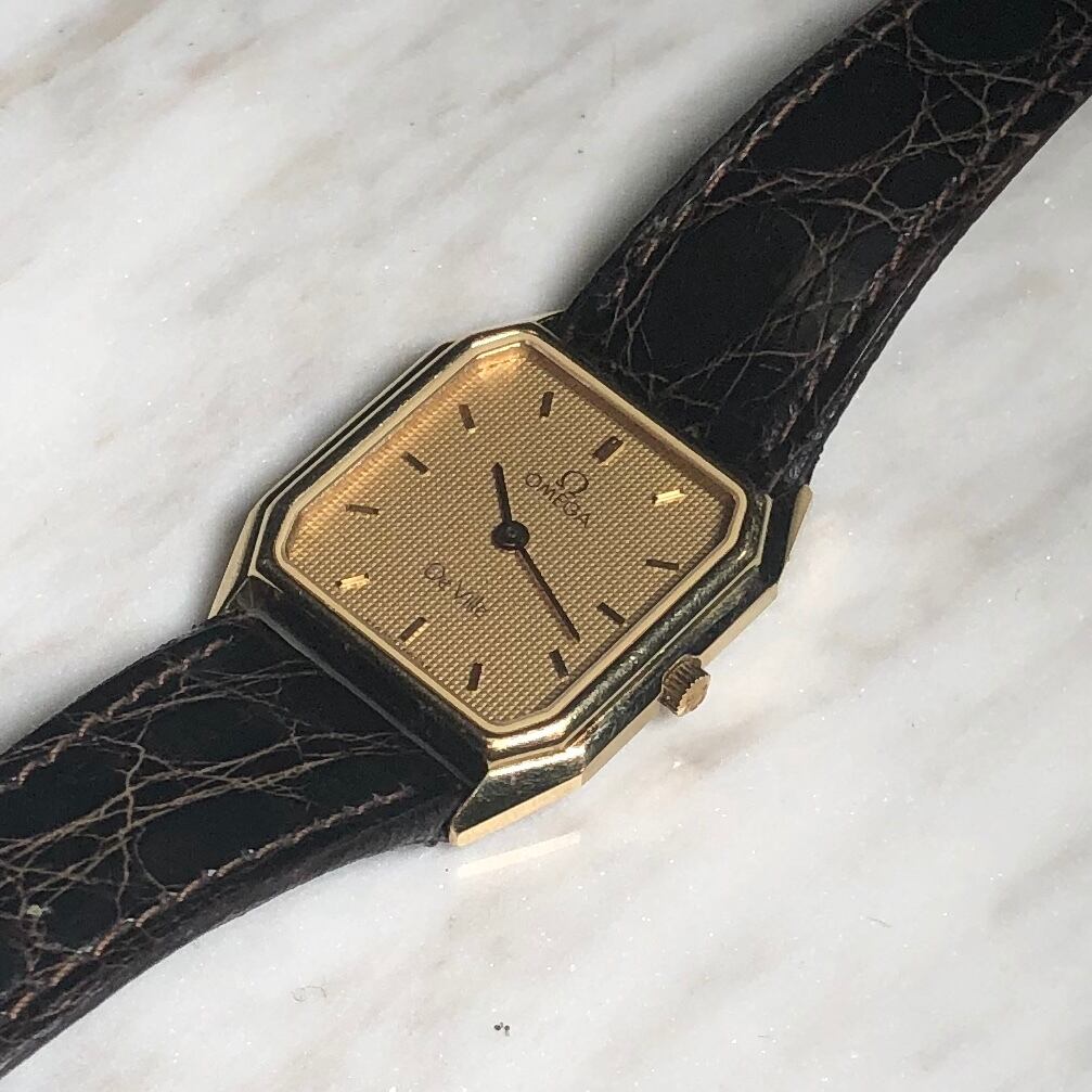 vintage OMEGA quartz watch 