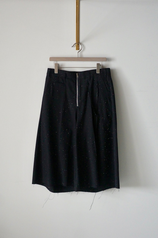 Midorikawa 【SEQUINS WOOL CULOTTES  -NAVY SEQUINS-】