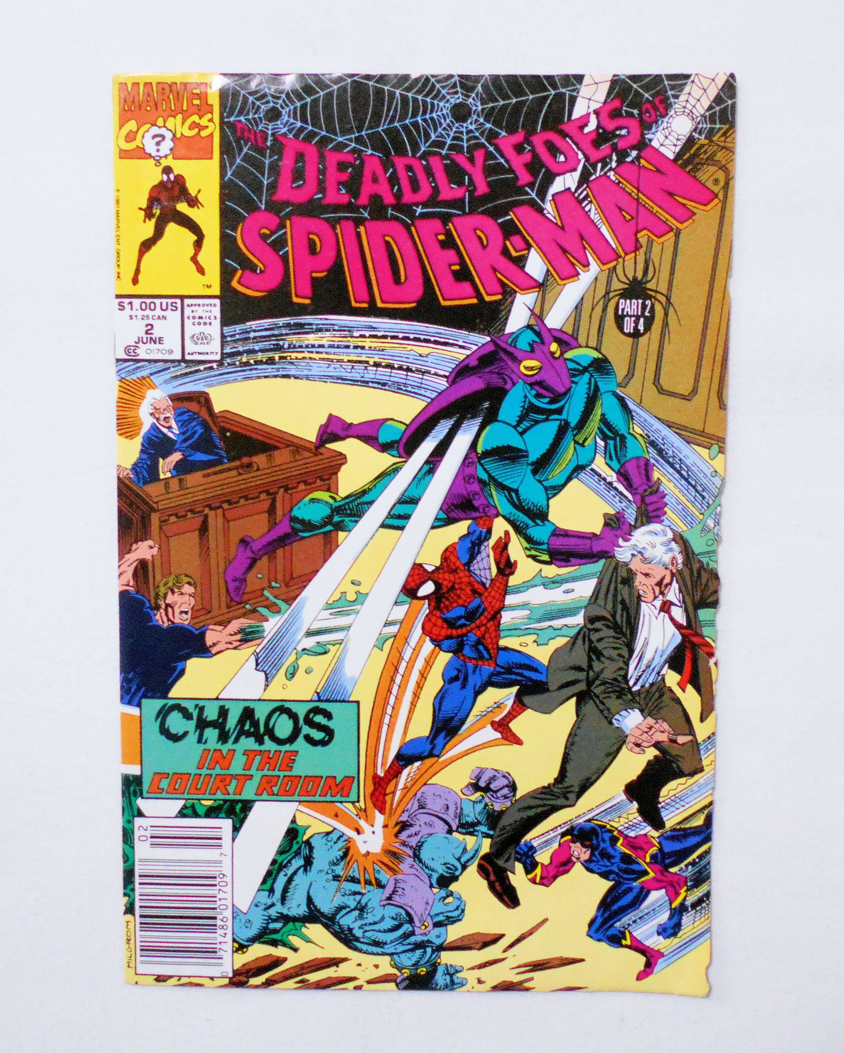 スパイダーマン DEADLY FOES OF SPIDER-MAN】 VOL.1 NO.2 MARVEL