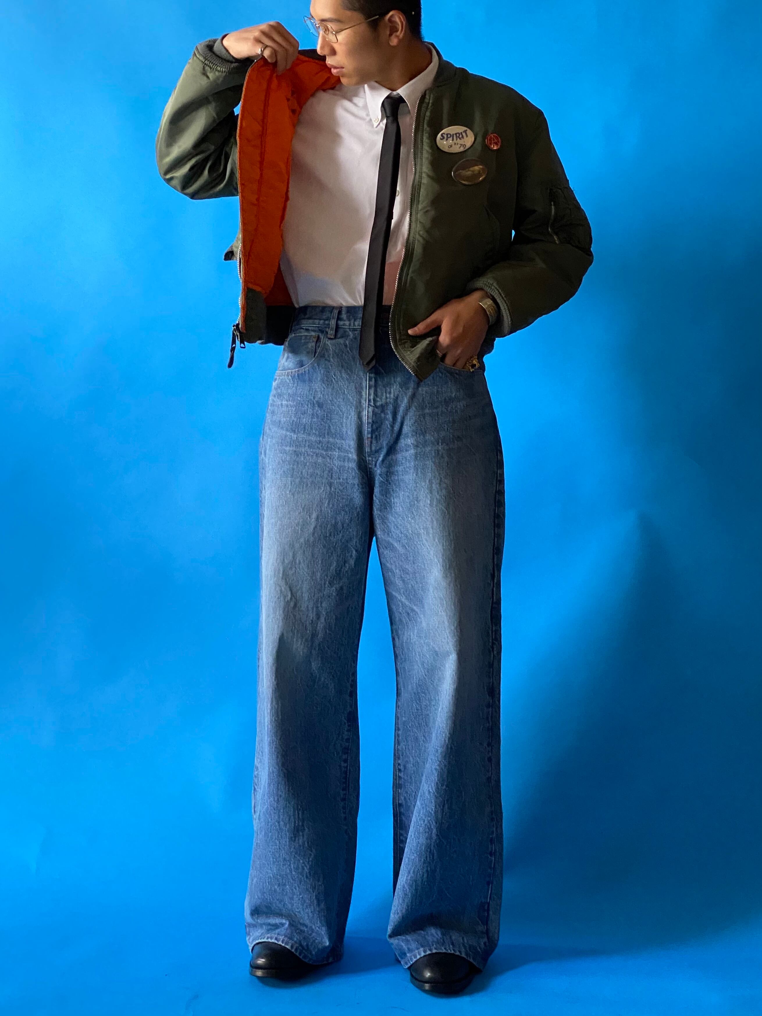 お値打ち価格で GEN IZAWA Super buggy denim pants asakusa.sub.jp