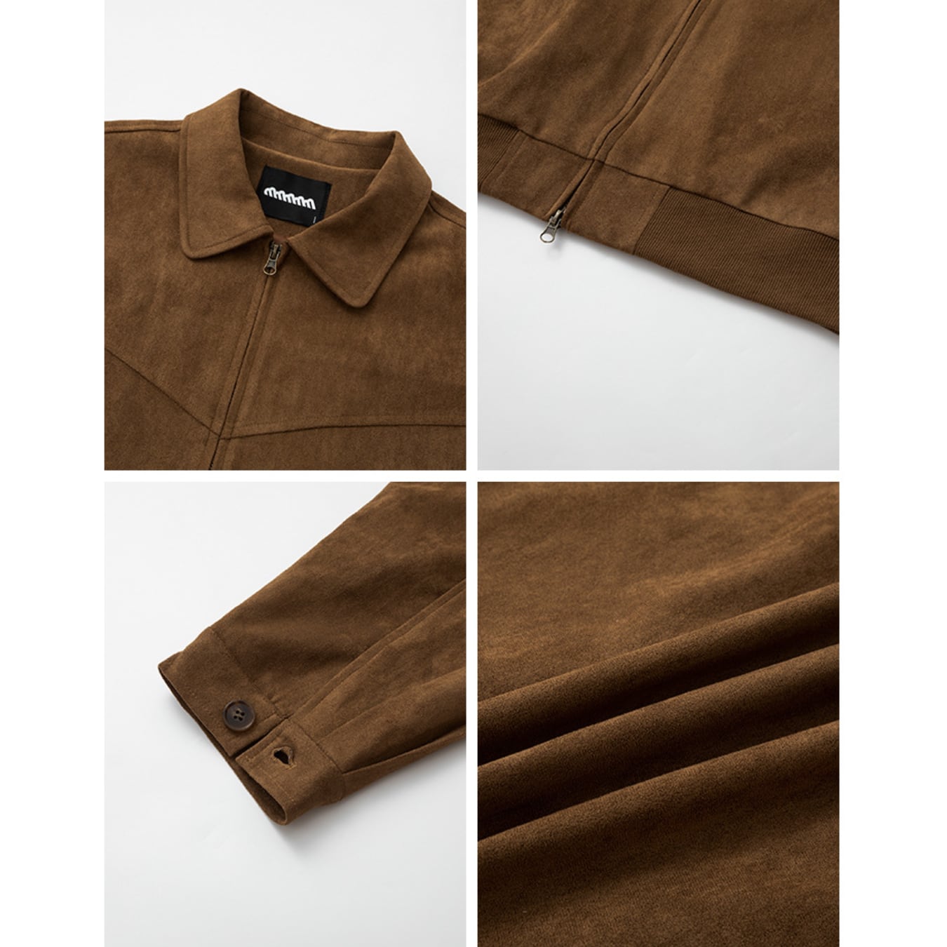 スエードタッチジップジャケット｜Suede Touch Zip Jacket 【k62】 | BC369