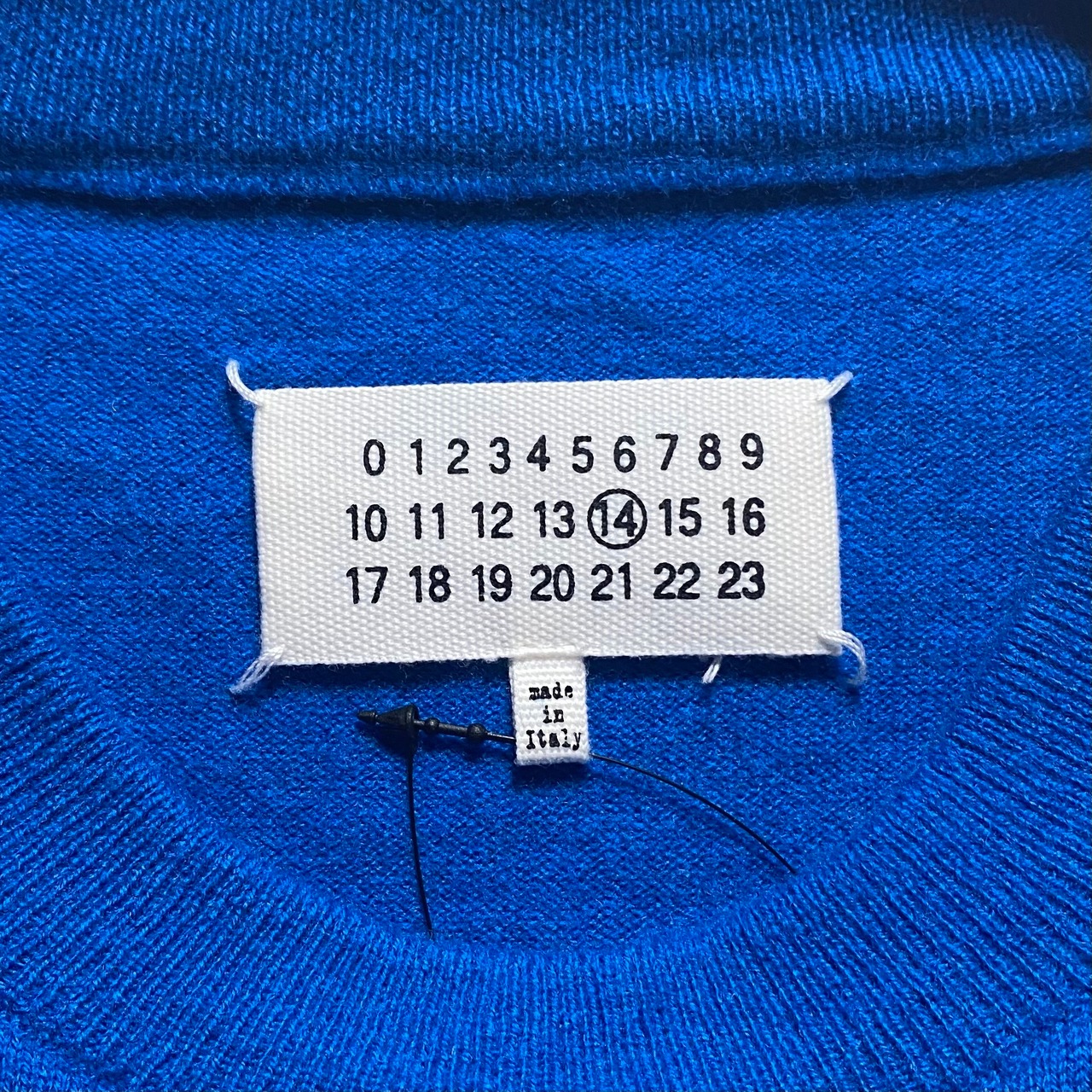 MAISON MARTIN MARGIELA ⑭ elbow patch sweater