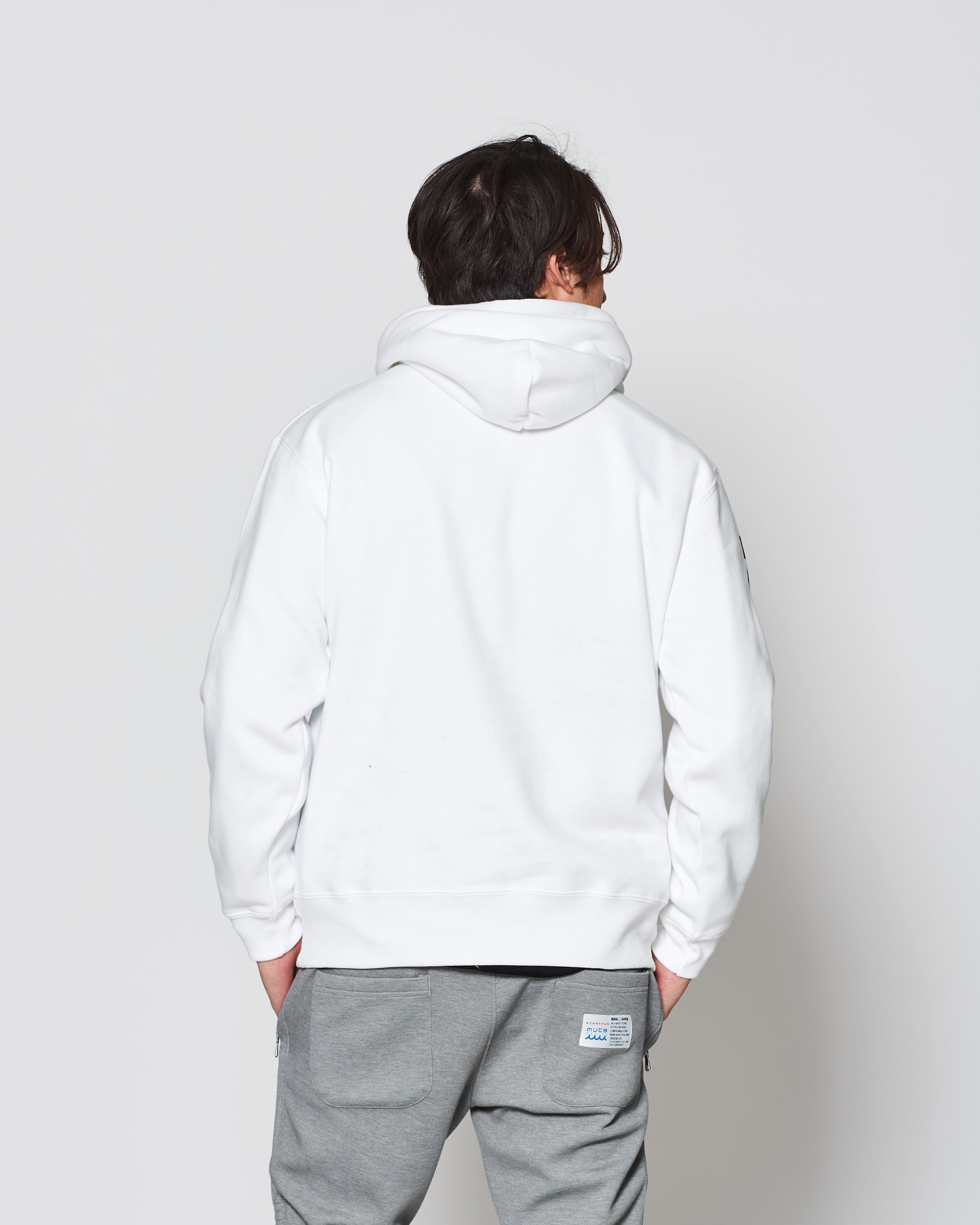 muta MARINE × ACANTHUS MA ロゴ パーカー | ACANTHUS ONLINE STORE