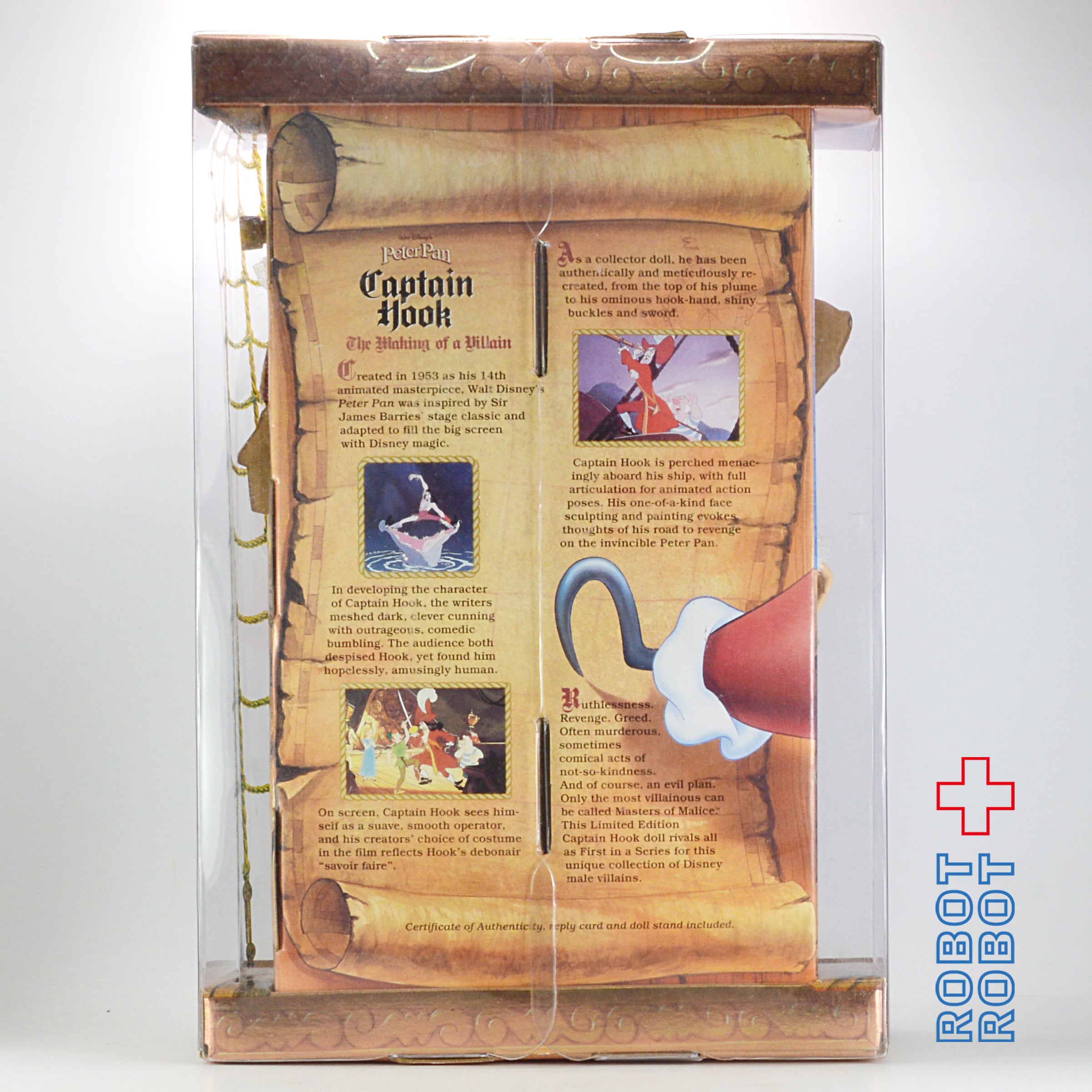 ディズニー　ピーターパン　フック船長　ドール　新品 ディズニー ピーターパン フック船長 ドール 新品 ディズニー ピーター