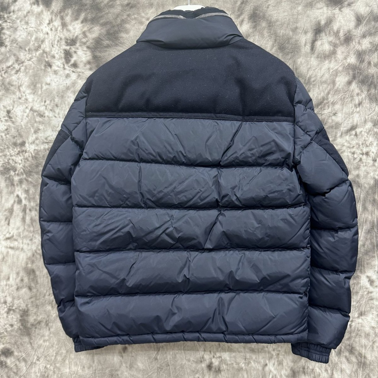 JPタグ】MONCLER/モンクレール ARCS/アークス ウール切り替え ダウン  