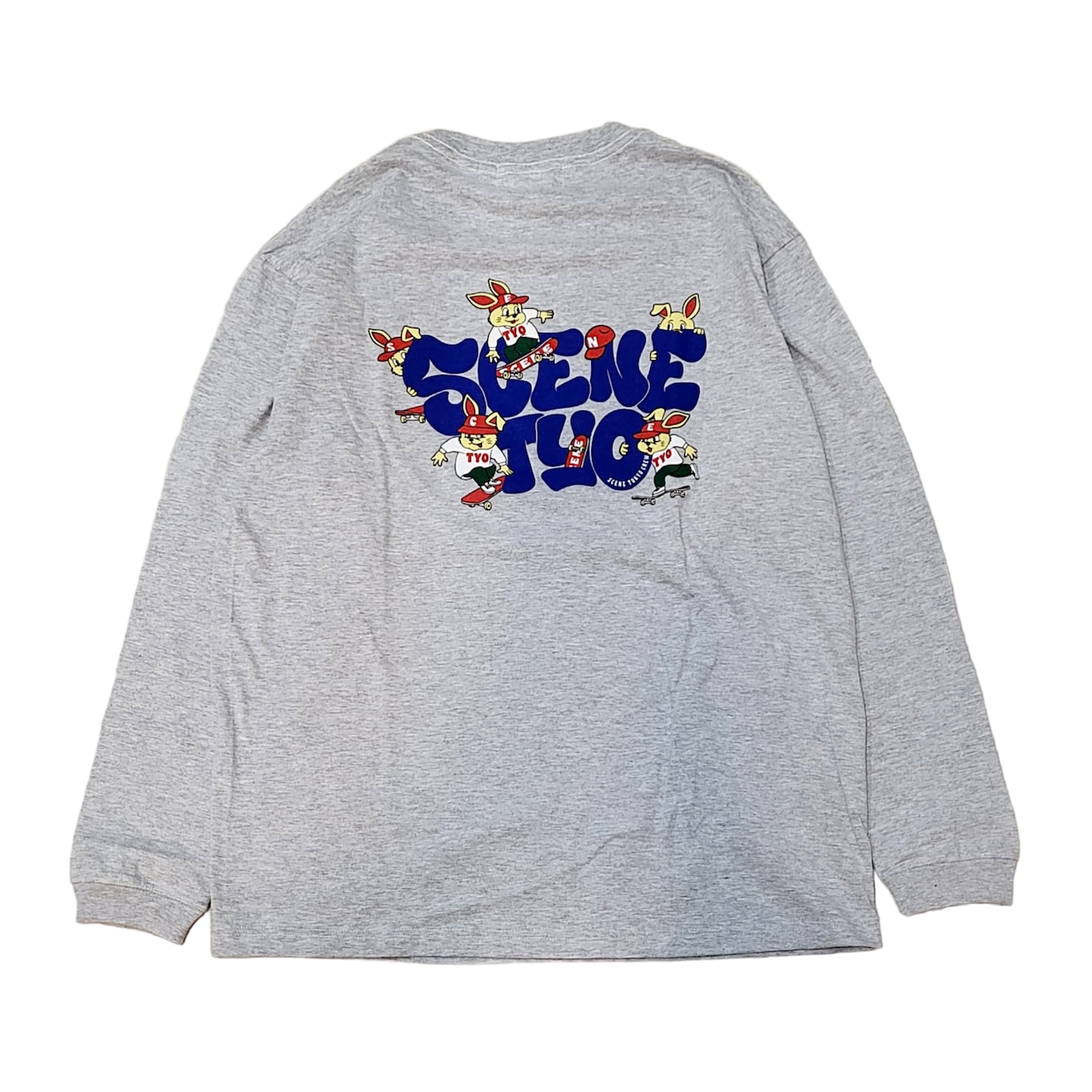 【Scene Tokyo】sk8  crew L/S TEE