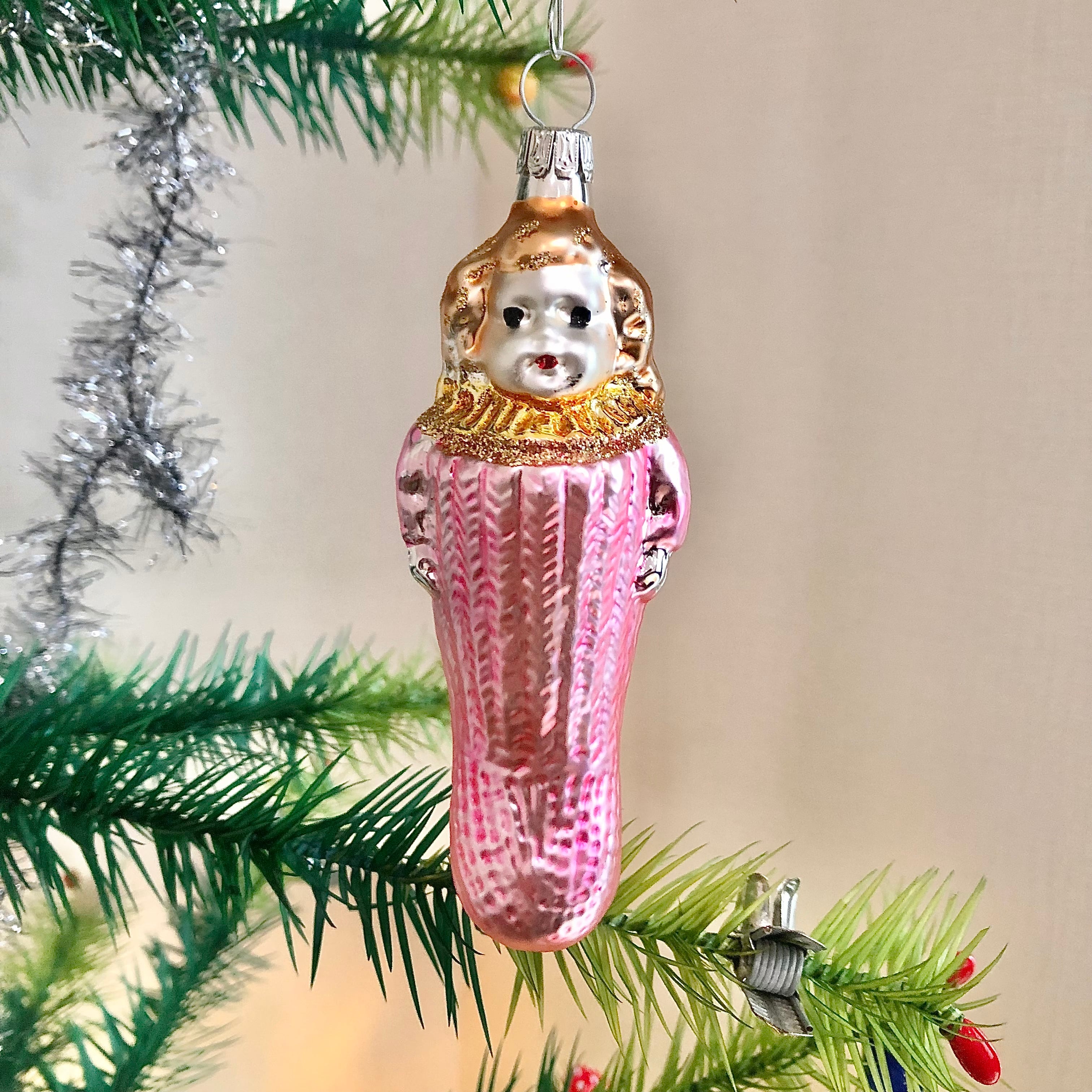 アスティエ　６点　ガラスオーナメント　クリスマスオーナメント　ドイツ ドイツ製 ガラスオーナメント クリスマスオーナメント 6点