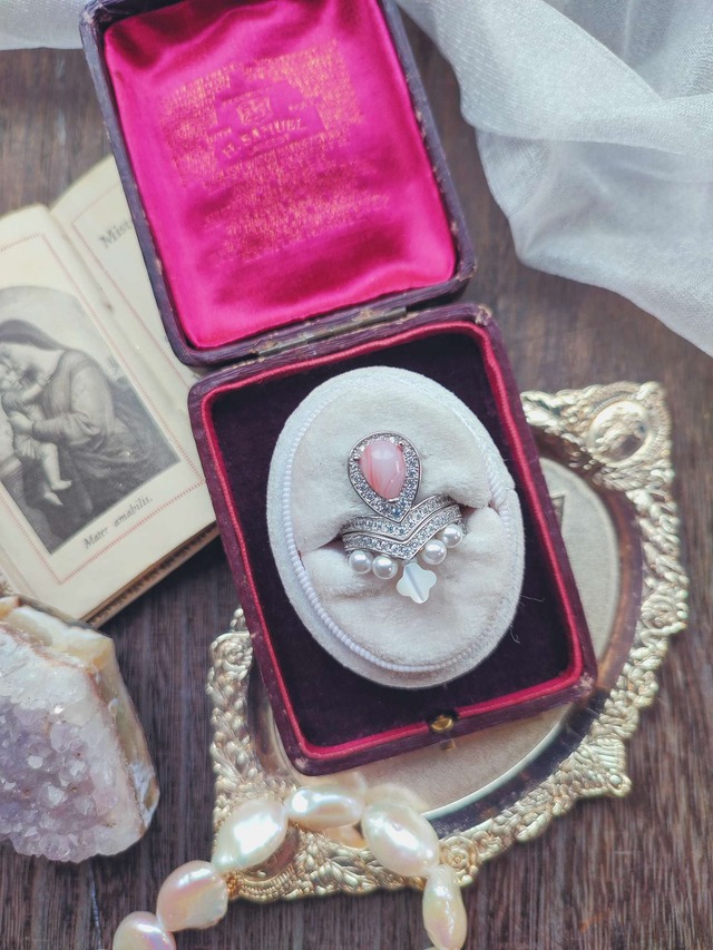 【TULIP TIARA PAIR RING／（XX357） 】