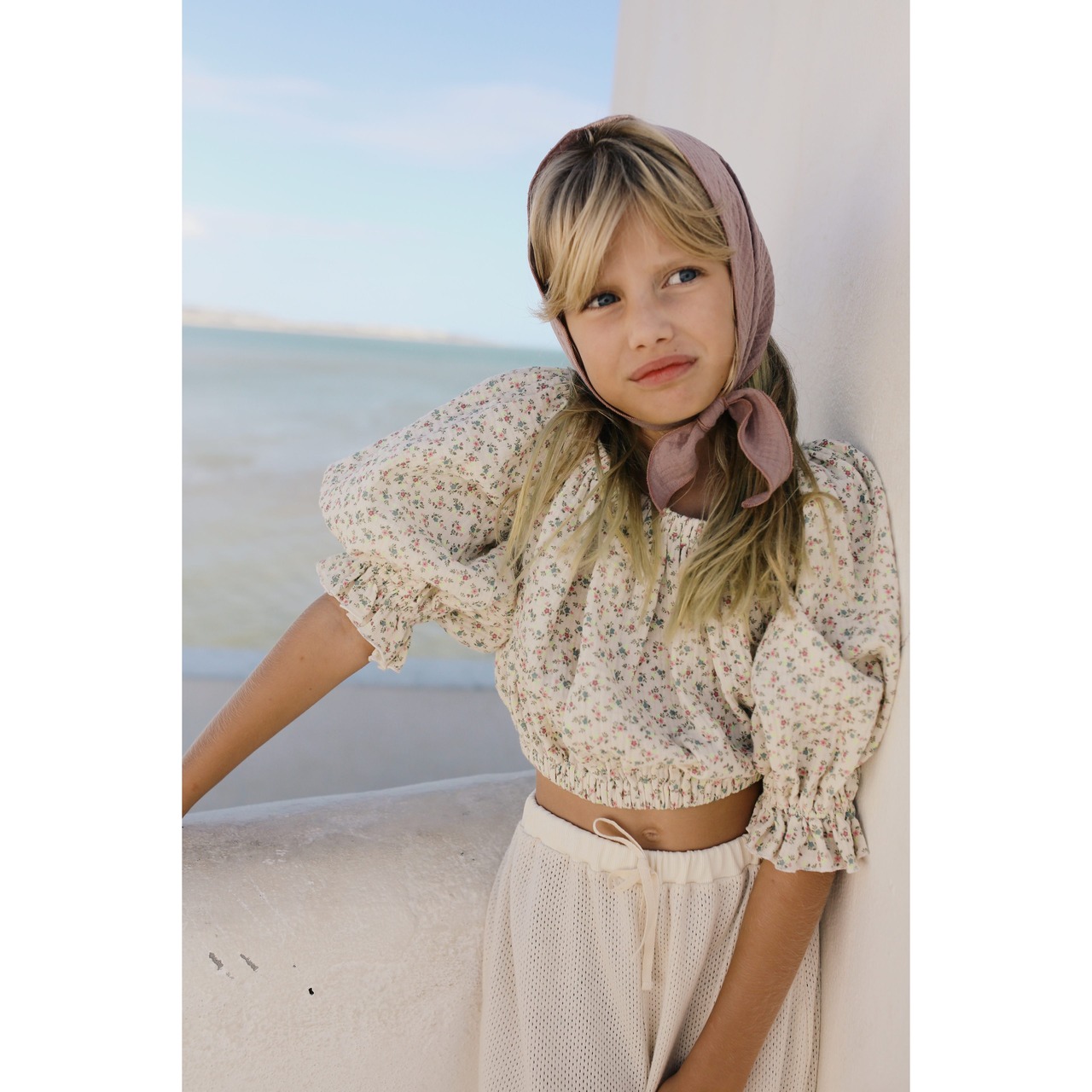 LiiLU　LEANDRA BLOUSE - ECRU