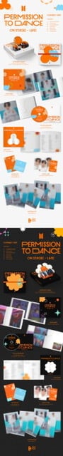 ラキドロ対象商品 BTS - PERMISSION TO DANCE ON STAGE - LIVE [Random