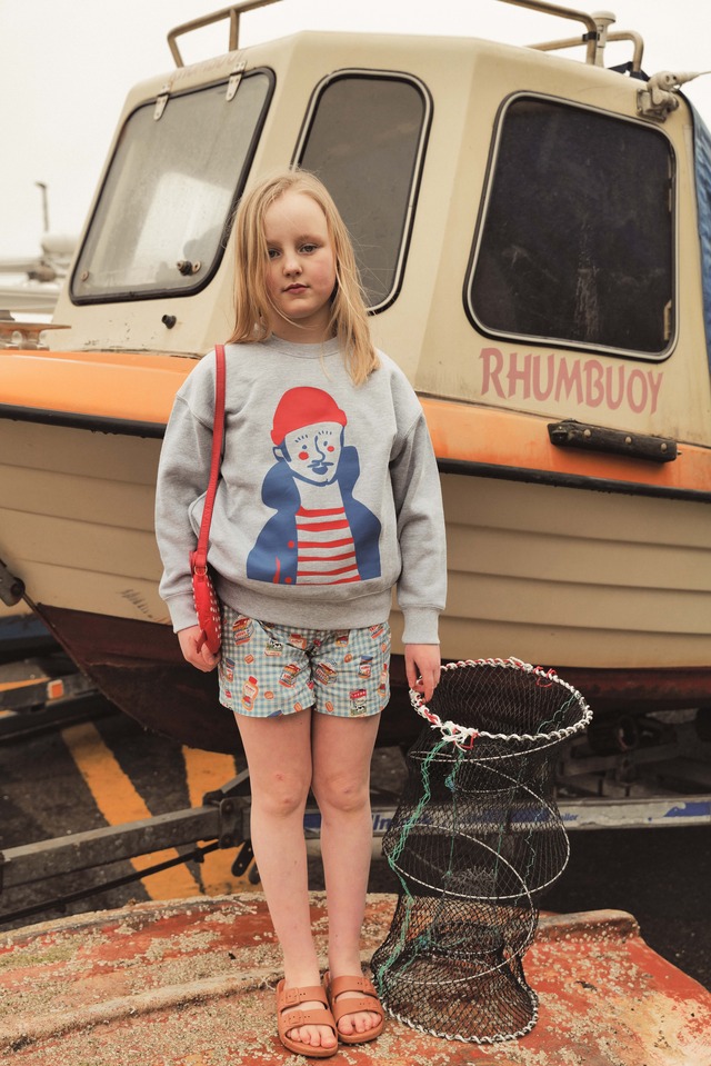 【FISH＆KIDS】Fish and Tito sweatshirt