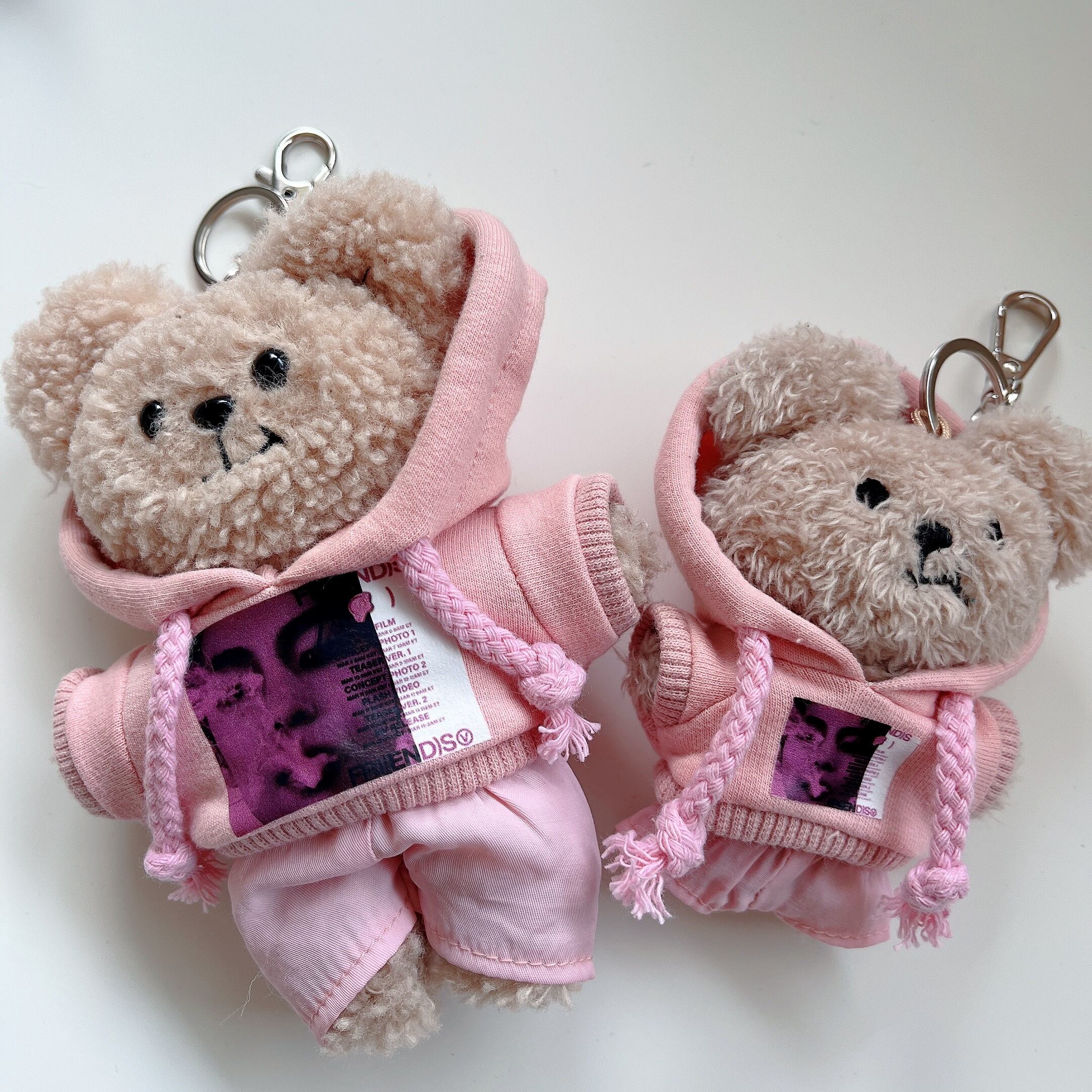 BTS Bear keyring FRI(END)S テテ 新品 みや BTS テテ FRI(END)S Bear