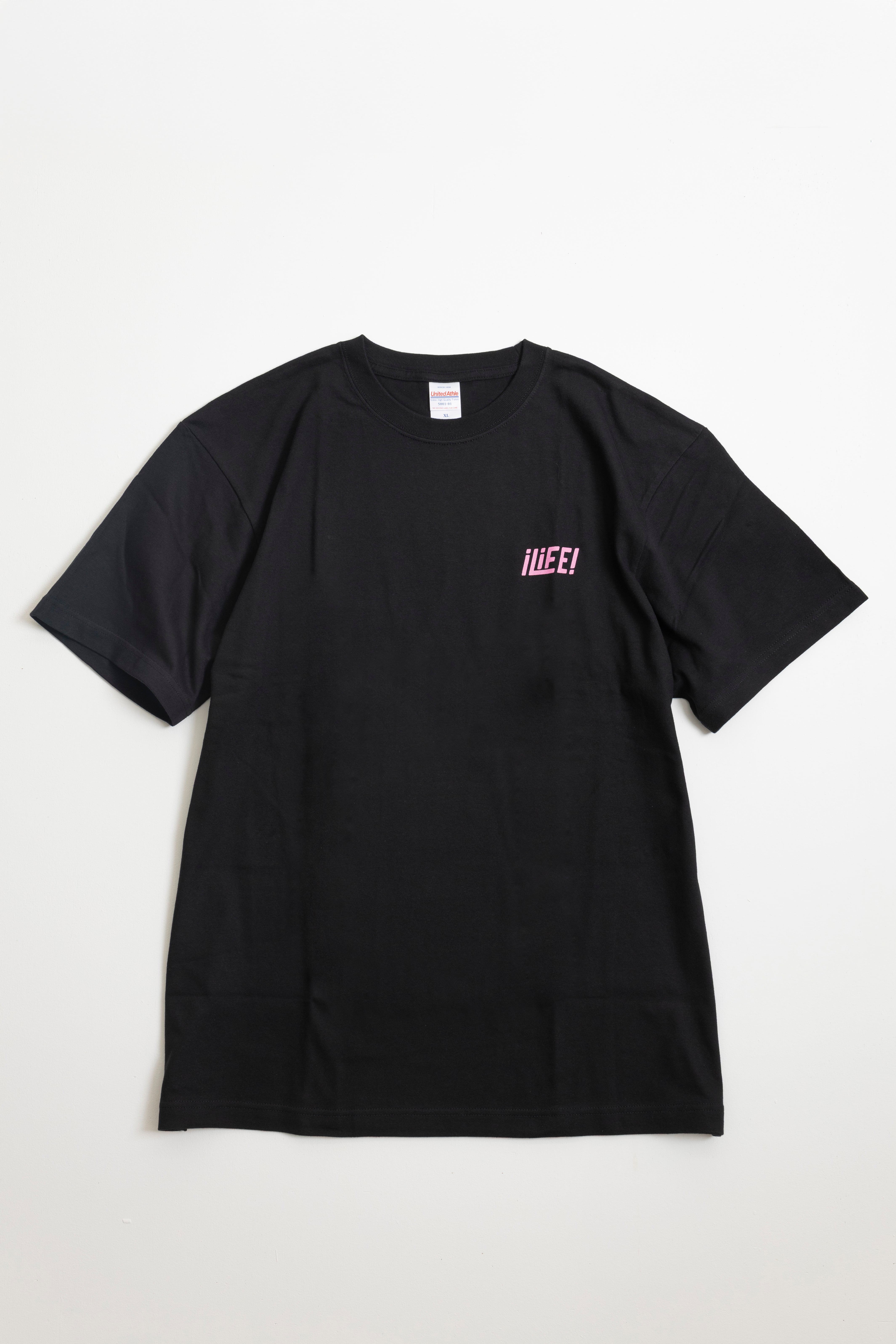 iLiFE! あいす Oshi Logo T-Sh XLサイズ Oshi Logo T-Sh | iLiFE! GOODS SHOP