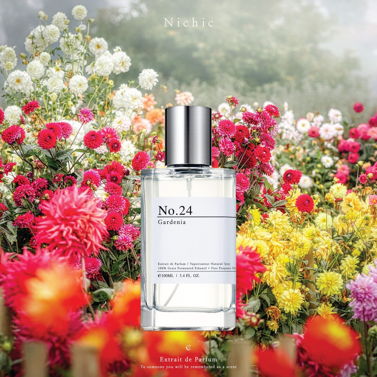 Nichic　Extrait de Parfum【No.24】Gardenia　30mL