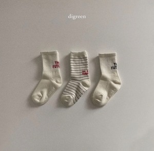 digreen / future socks (3P set)