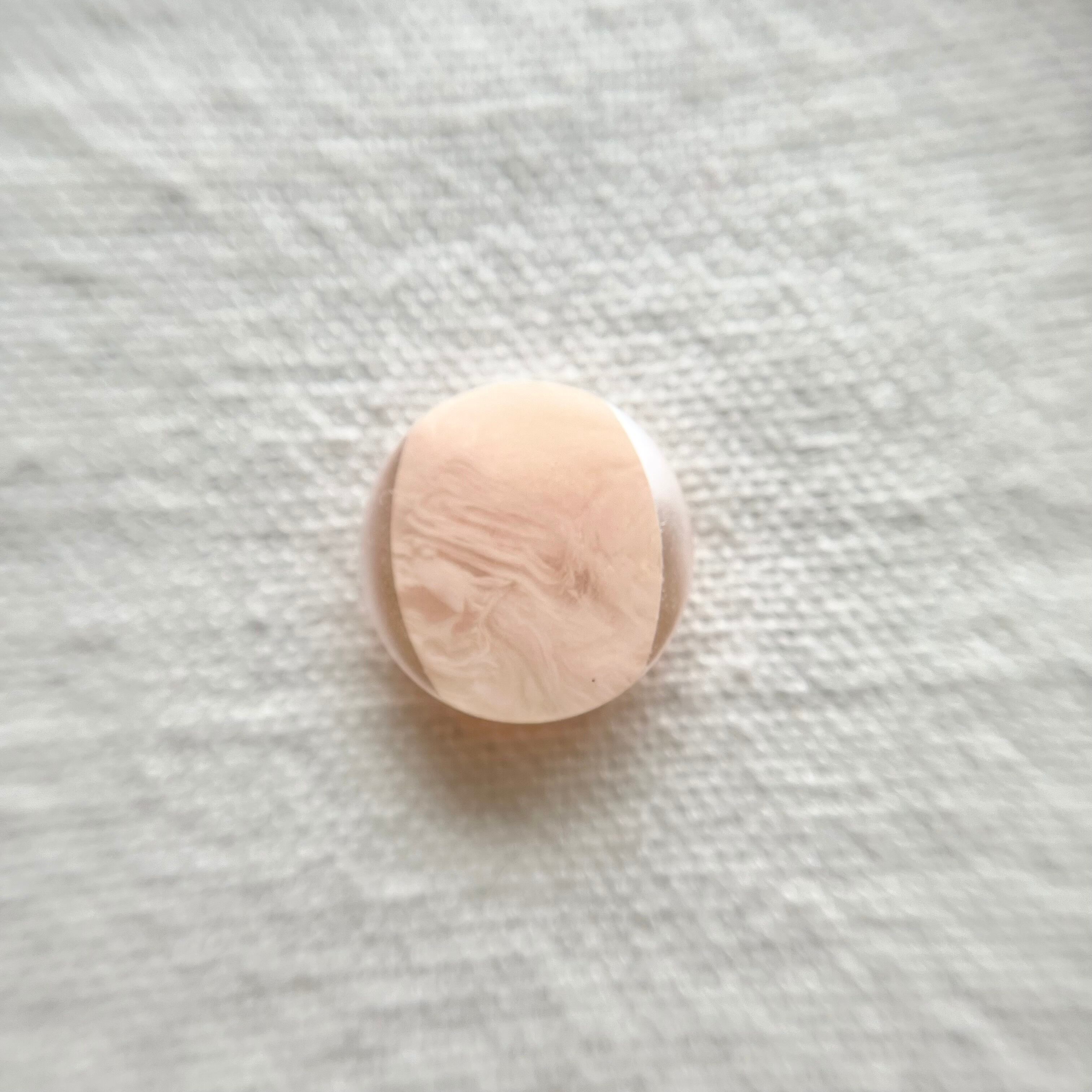 メタリックフレーム×パステルピンクマーブル 15㎜