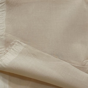 TC276◆3m◆M◆綿100%ボイル生地◆アイボリー