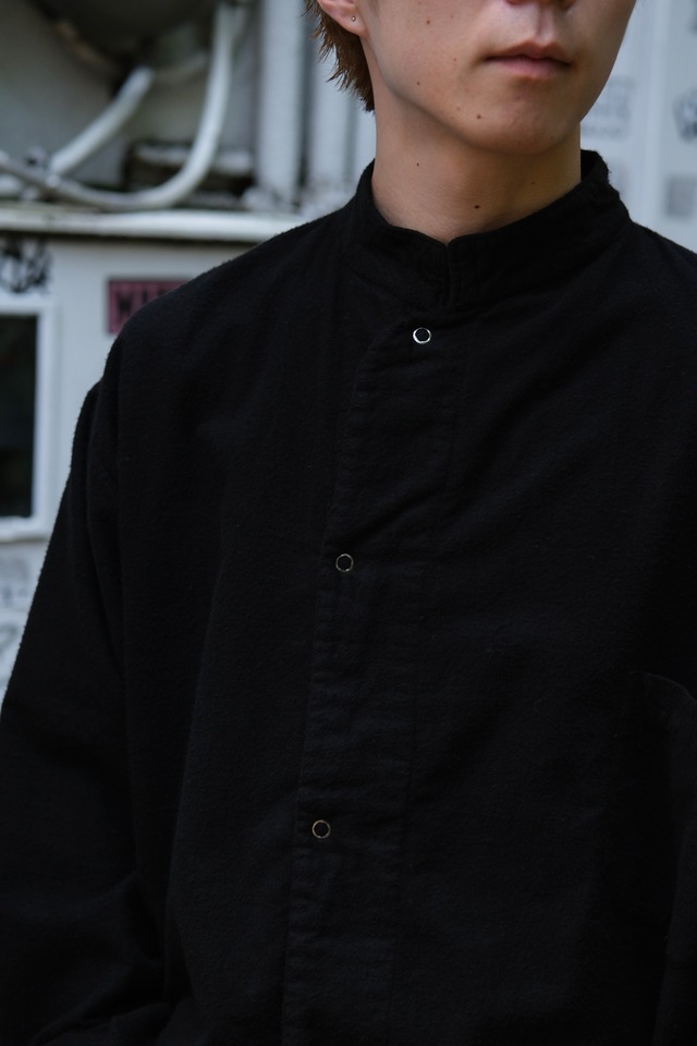 Utah／40's ”US ARMY” pajamas shirt／black to dye