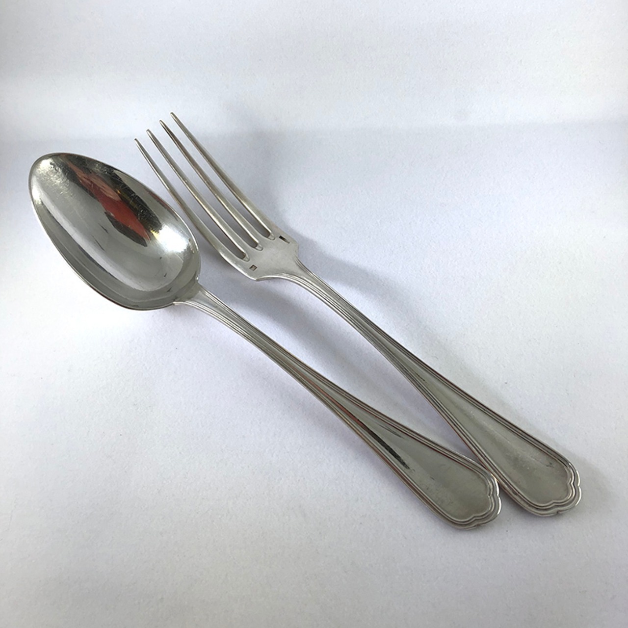 クリストフル　スプーン・フォークセット　フランスカトラリー　ディナーフォークスプーン　CHRISTOFLE 12TWj2-2