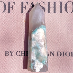 Green Cherry Blossom Agate Point 16 ✧ グリーンチェリーブロッサムアゲート (桜瑪瑙)