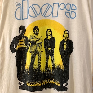 【TULTEX】 The Doors バンド ロック Tシャツ パキ綿 S アメリカ古着 音楽t