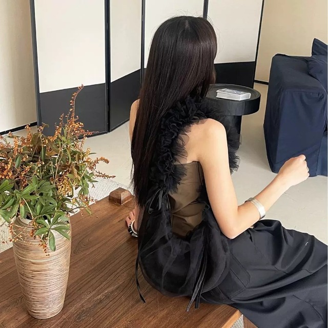 tulle shoulder bag ... 6color