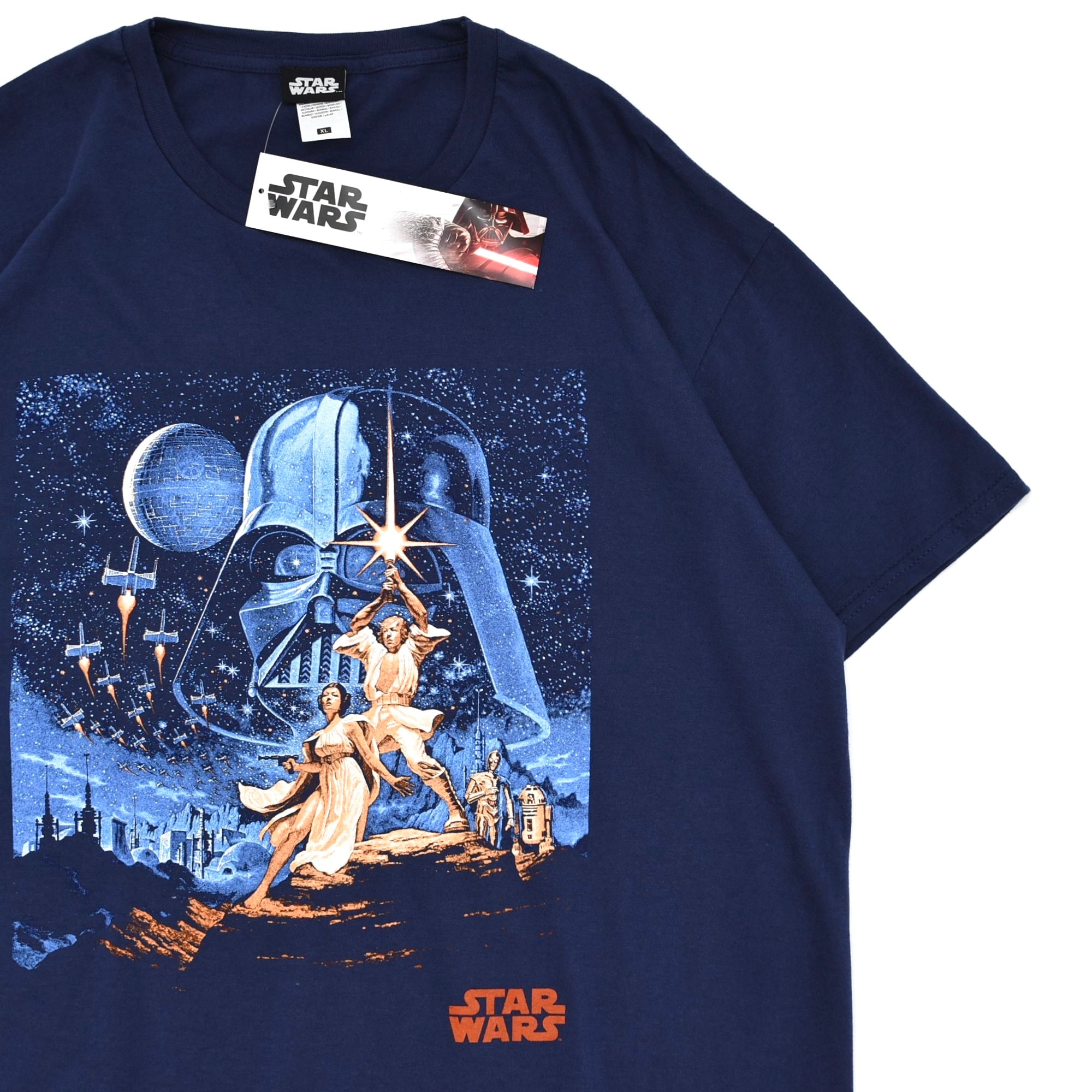 Dead stock STAR WARS episode4 print T-shirt | 古着屋 grin days ...